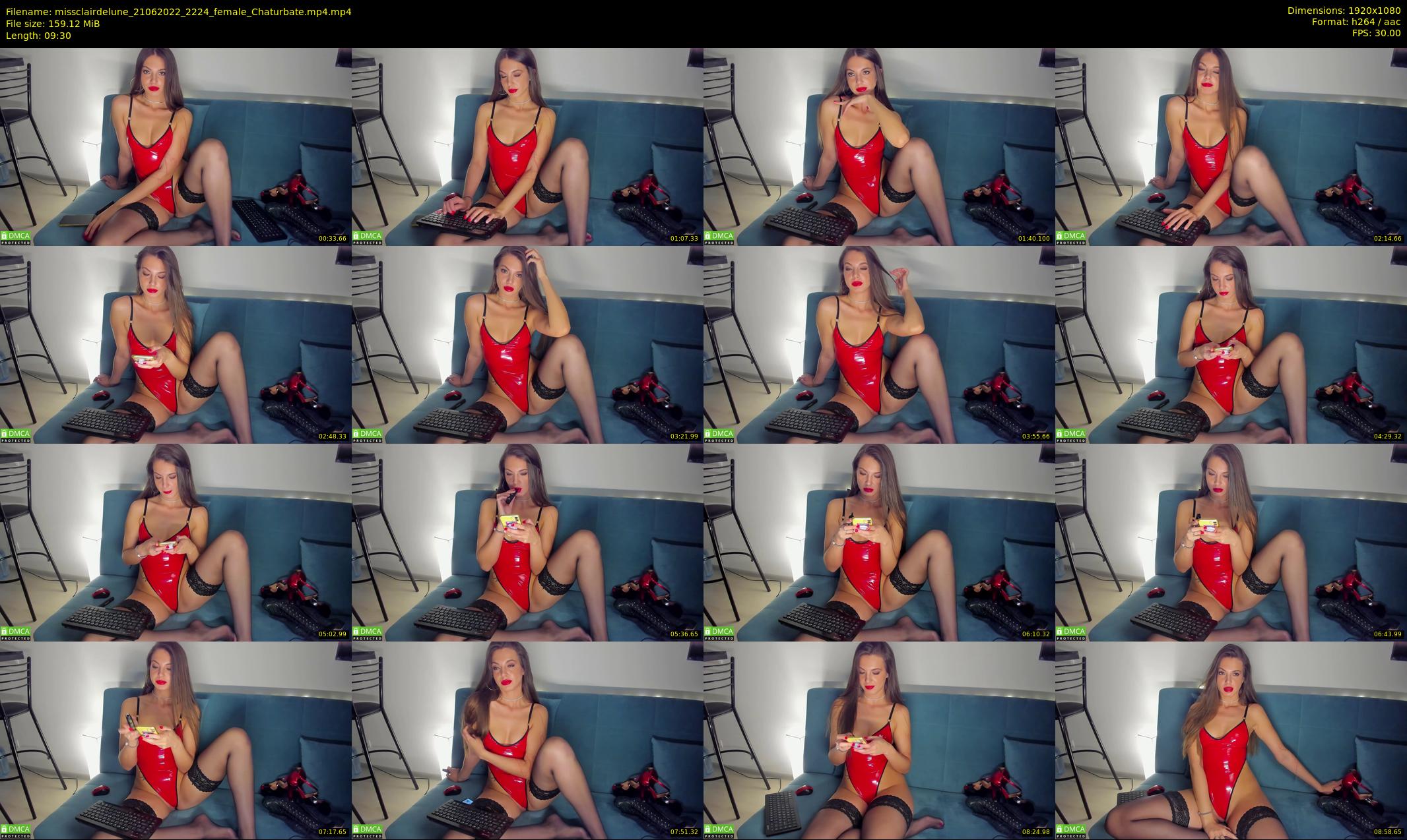 missclairdelune — 10 minute Chaturbate female cam show recording, 1080p, Jun 21, 2022