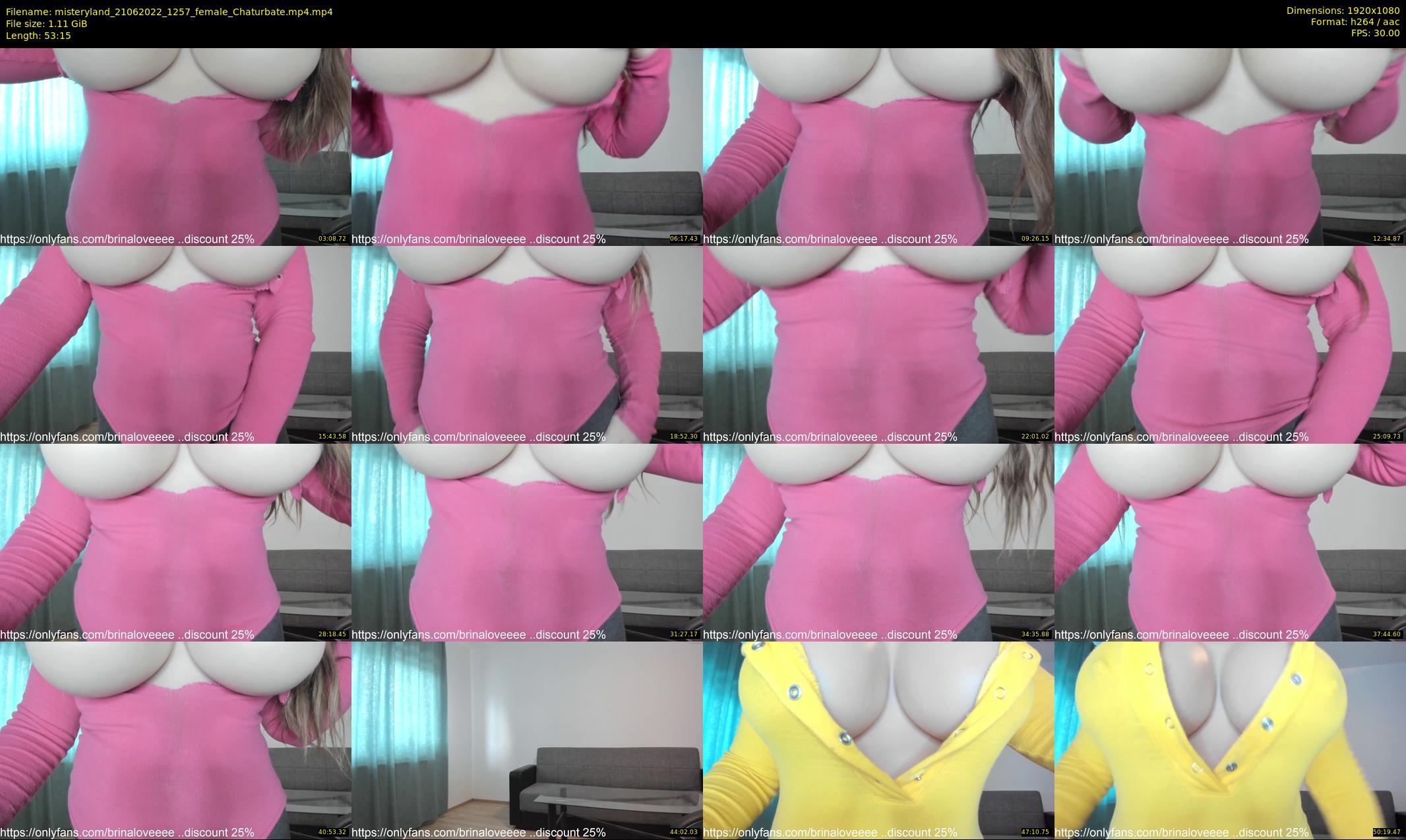 misteryland — 54 minute Chaturbate couple cam show recording, 1080p, Jun 21, 2022