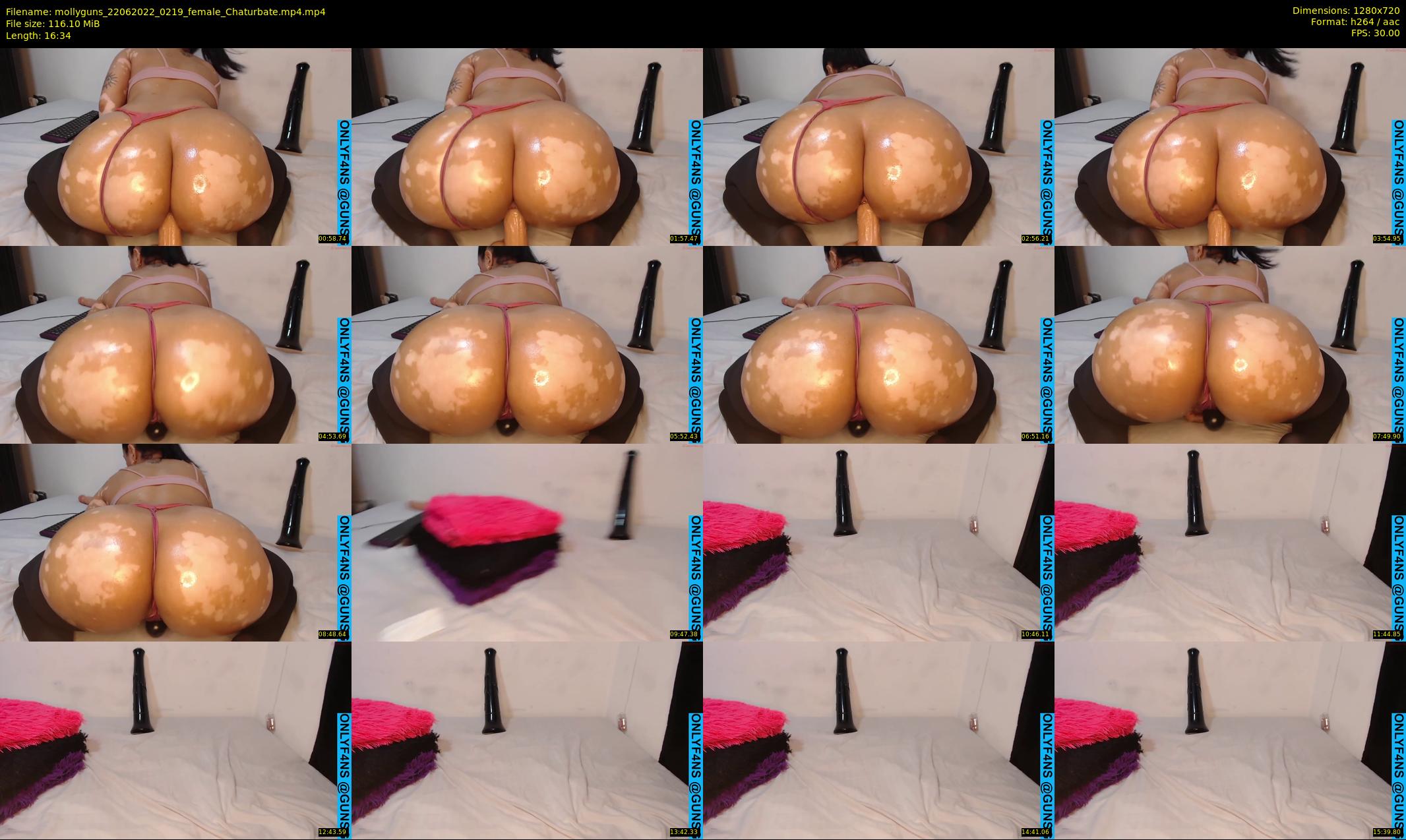 mollyguns — 17 minute Chaturbate female cam show recording, 720p, Jun 22, 2022