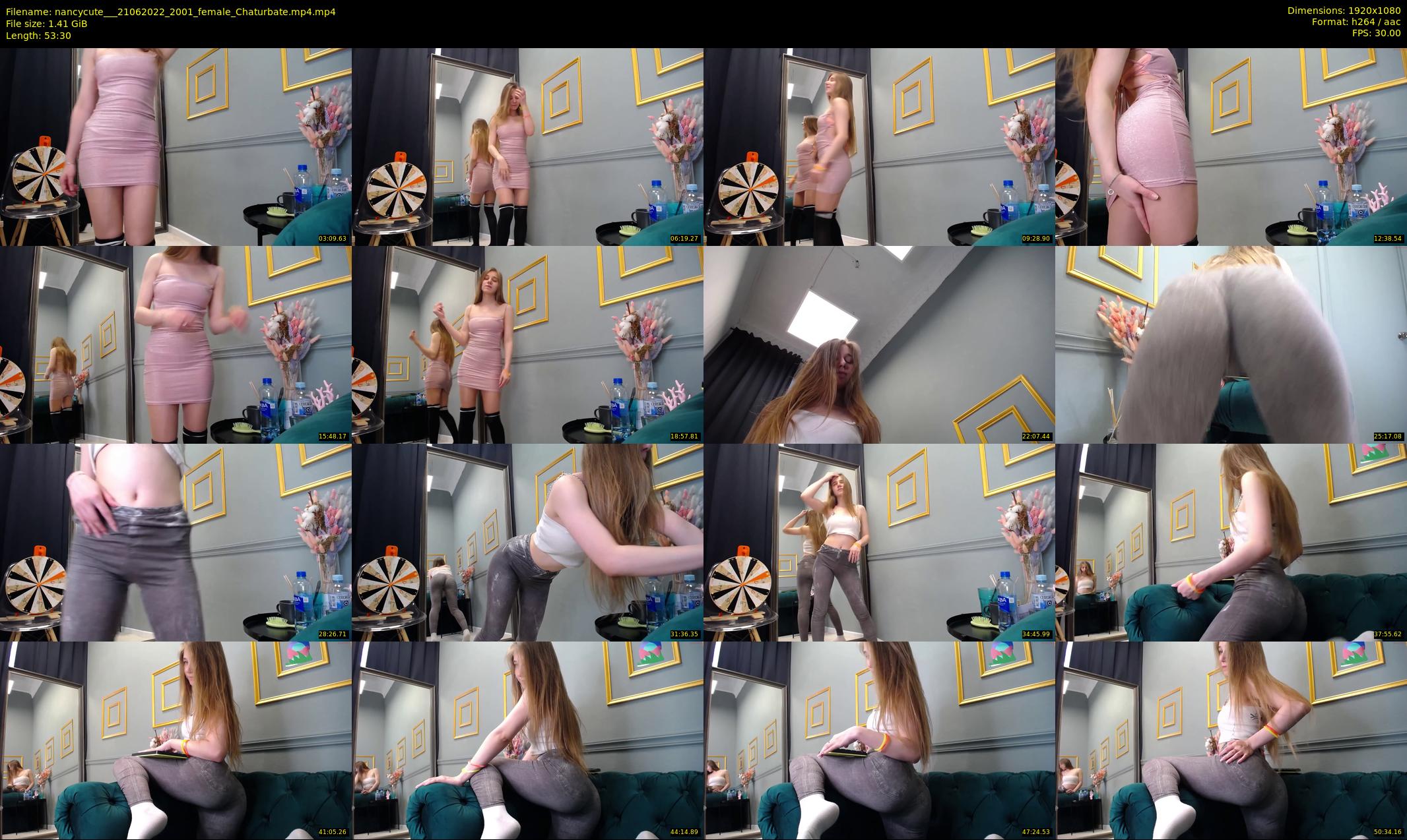 nancycute__ — 54 minute Chaturbate female cam show recording, 1080p, Jun 21, 2022