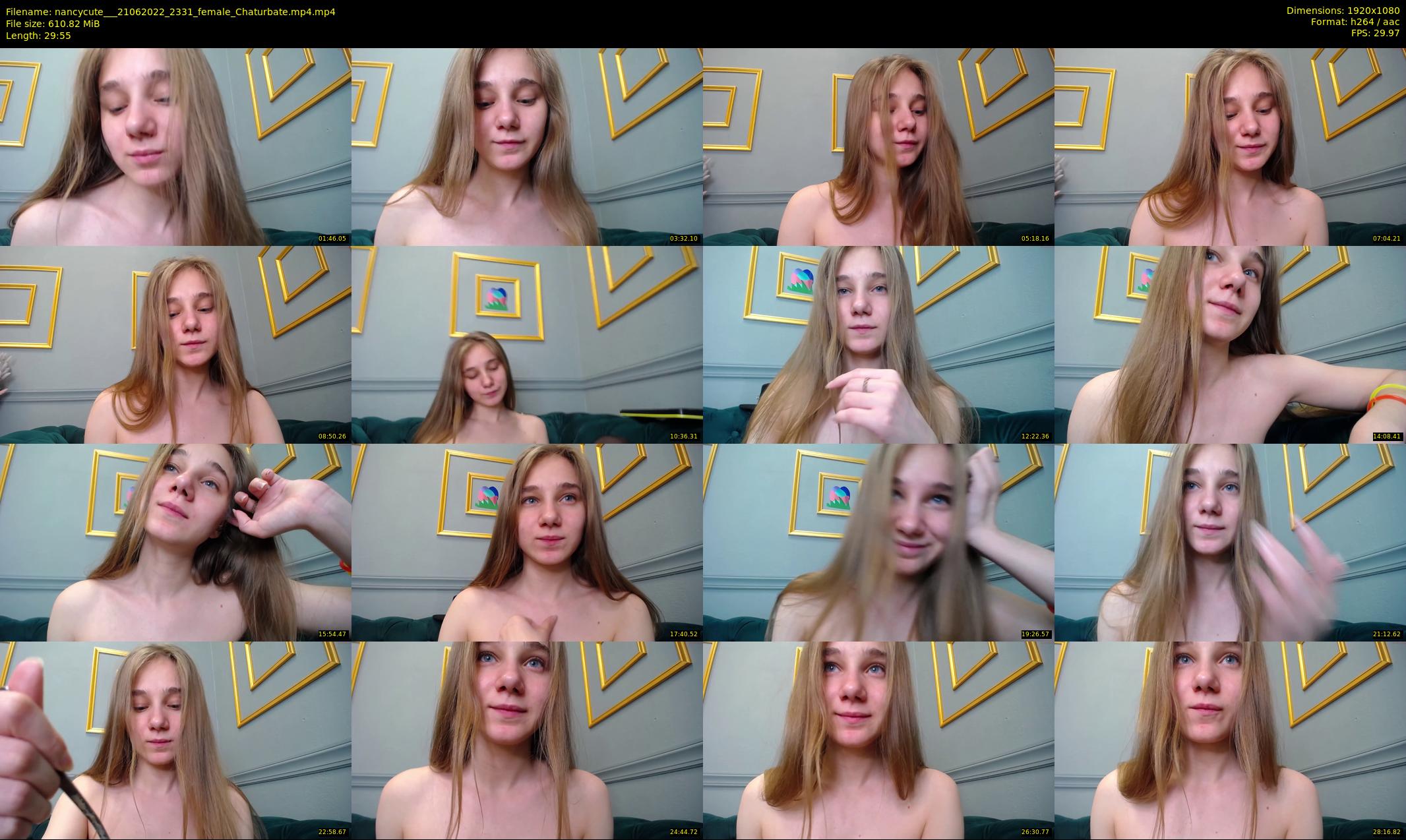 nancycute__ — 30 minute Chaturbate female cam show recording, 1080p, Jun 21, 2022