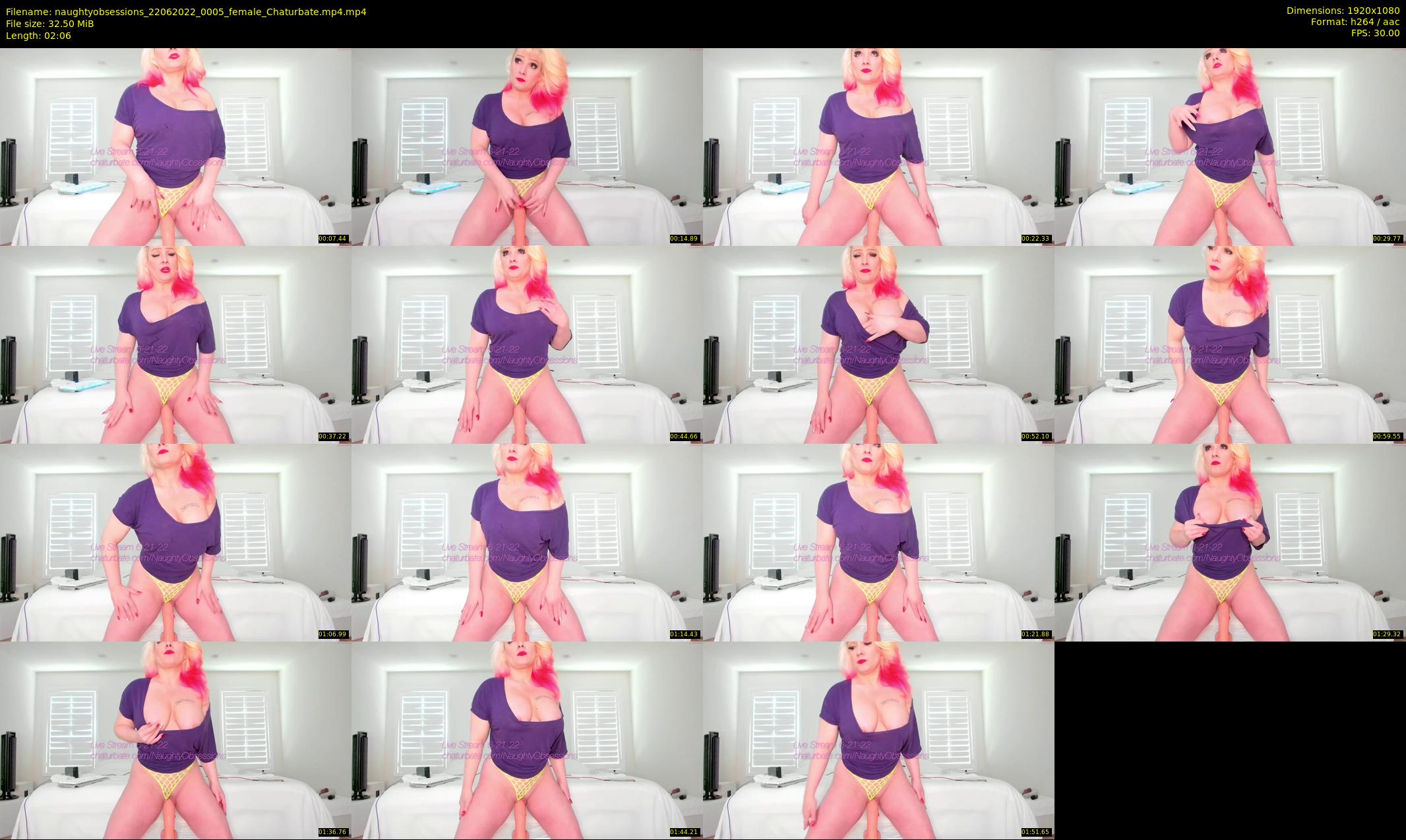 naughtyobsessions — 3 minute Chaturbate female cam show recording, 1080p, Jun 22, 2022