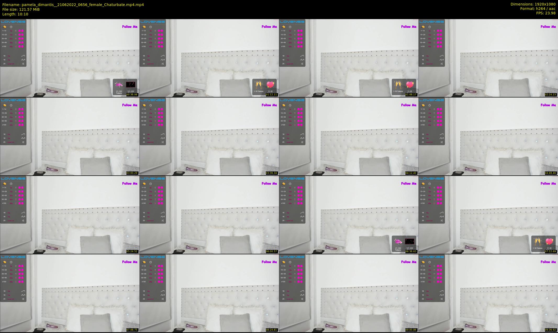 pamela_dimantis_ — 11 minute Chaturbate female cam show recording, 1080p, Jun 21, 2022