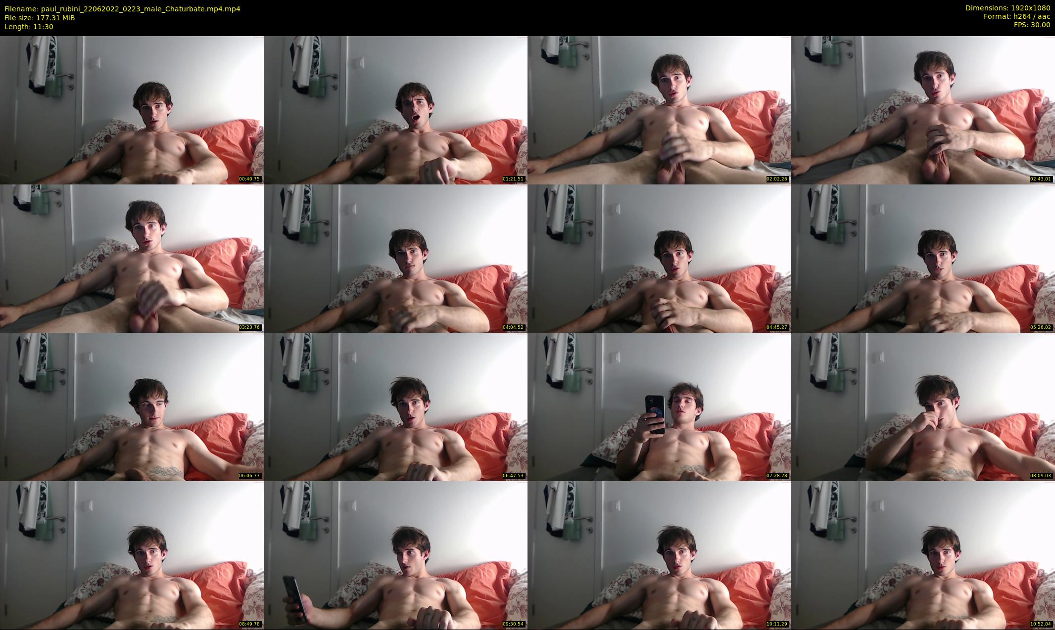 paul_rubini — 12 minute Chaturbate male cam show recording, 1080p, Jun 22, 2022
