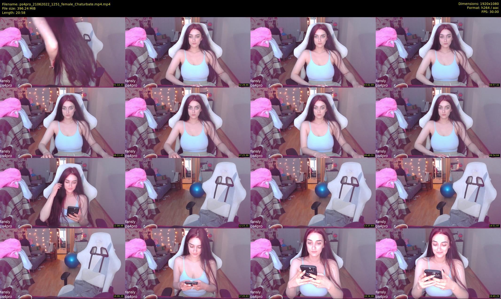 ps4pro — 21 minute Chaturbate female cam show recording, 1080p, Jun 21, 2022