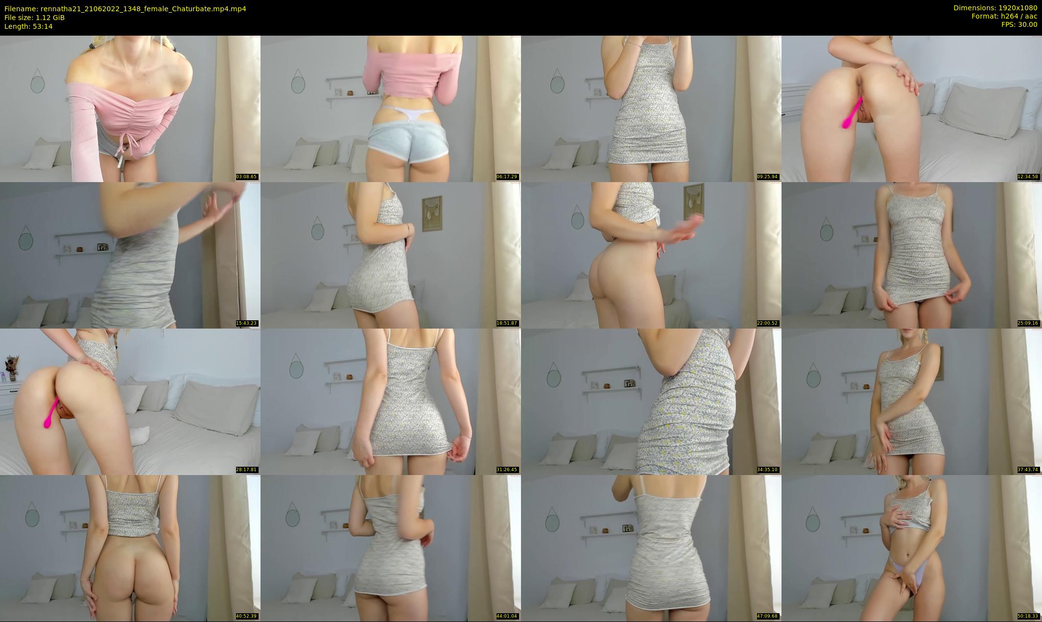 rennatha21 — 54 minute Chaturbate female cam show recording, 1080p, Jun 21, 2022