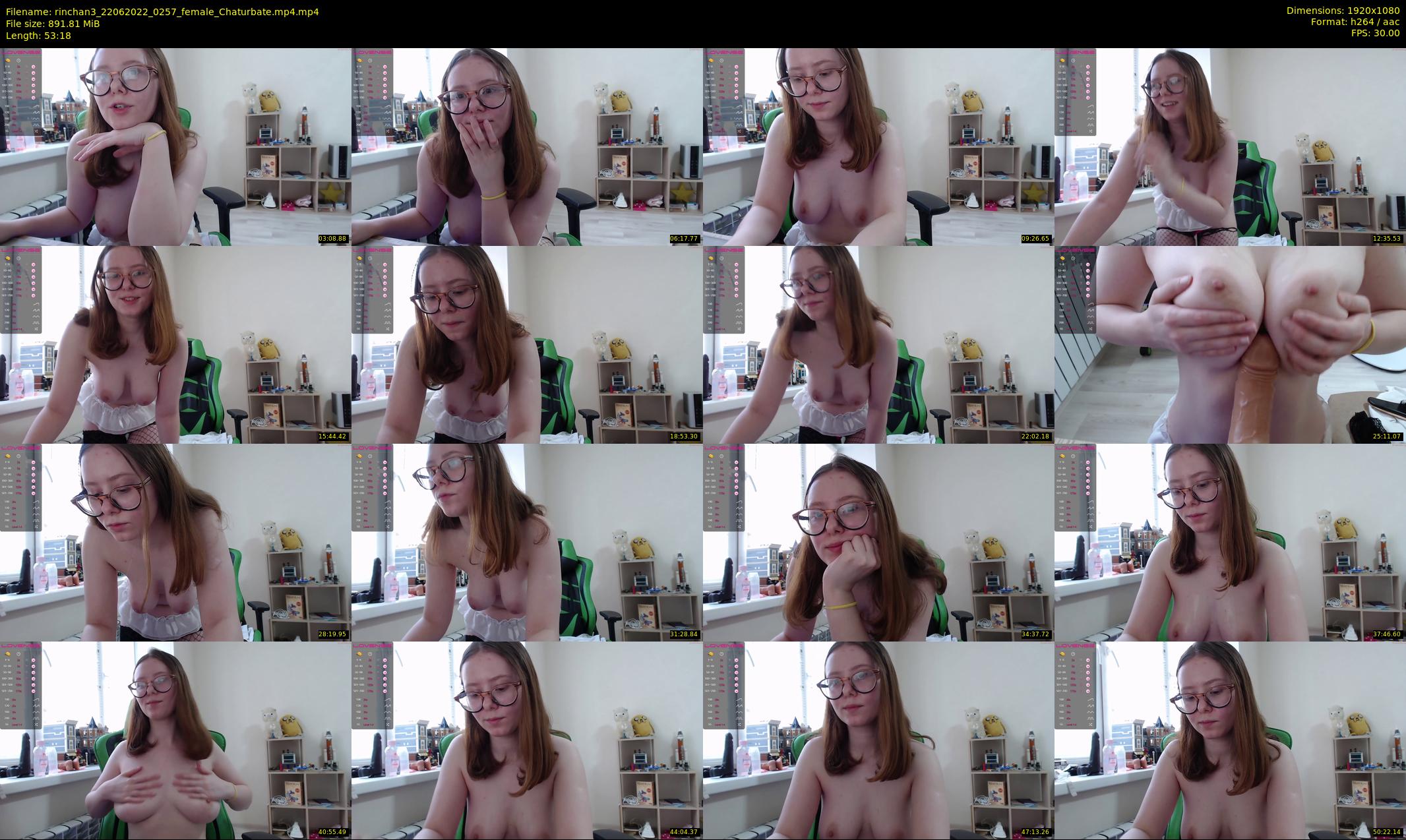 rinchan3 — 54 minute Chaturbate female cam show recording, 1080p, Jun 22, 2022