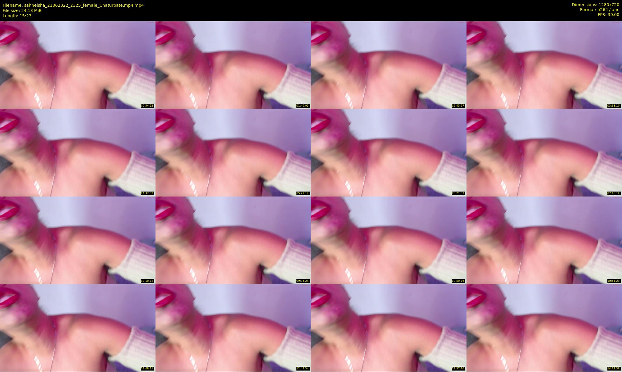 sahneisha — 16 minute Chaturbate female cam show recording, 720p, Jun 21, 2022