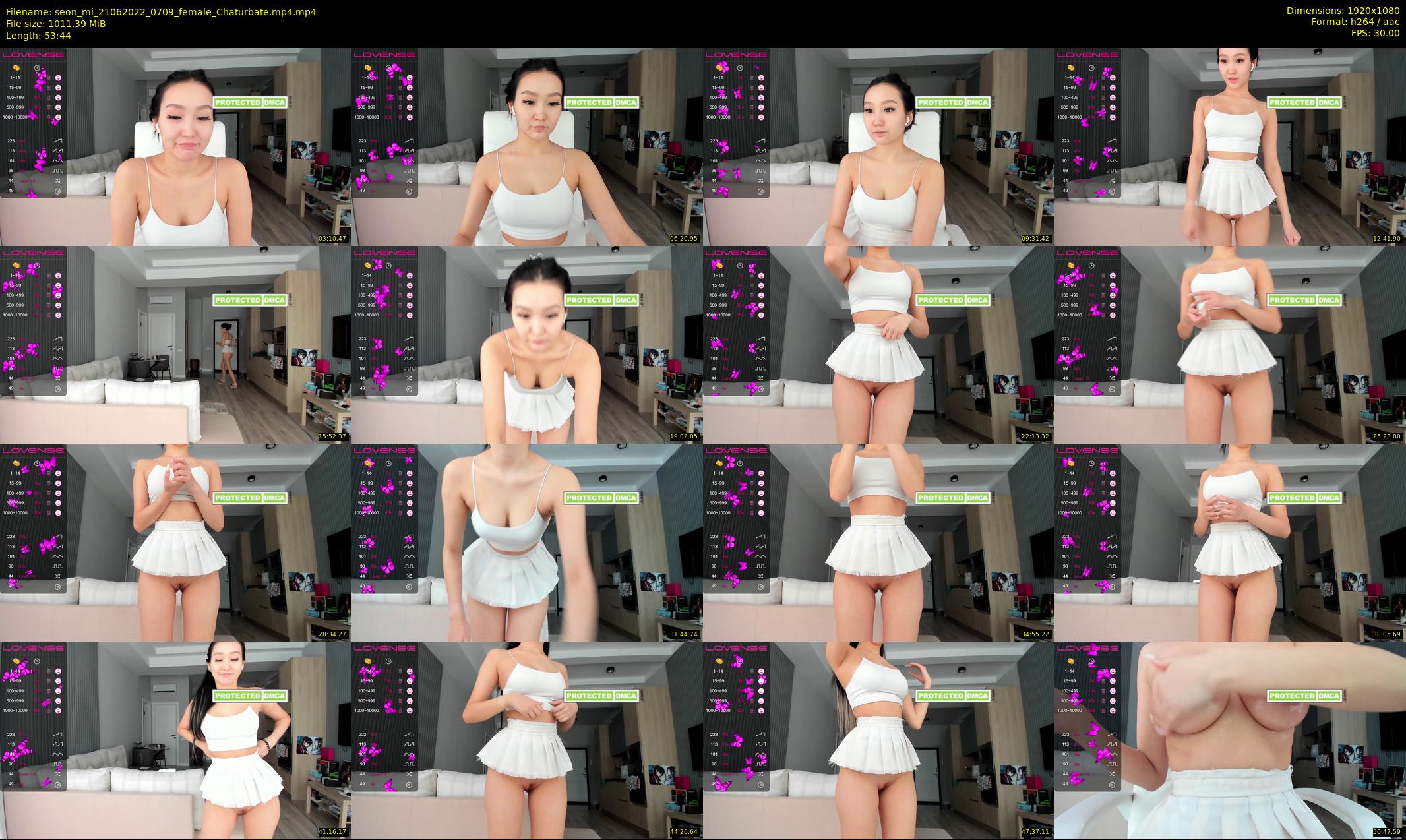 seon_mi — 54 minute Chaturbate female cam show recording, 1080p, Jun 21, 2022