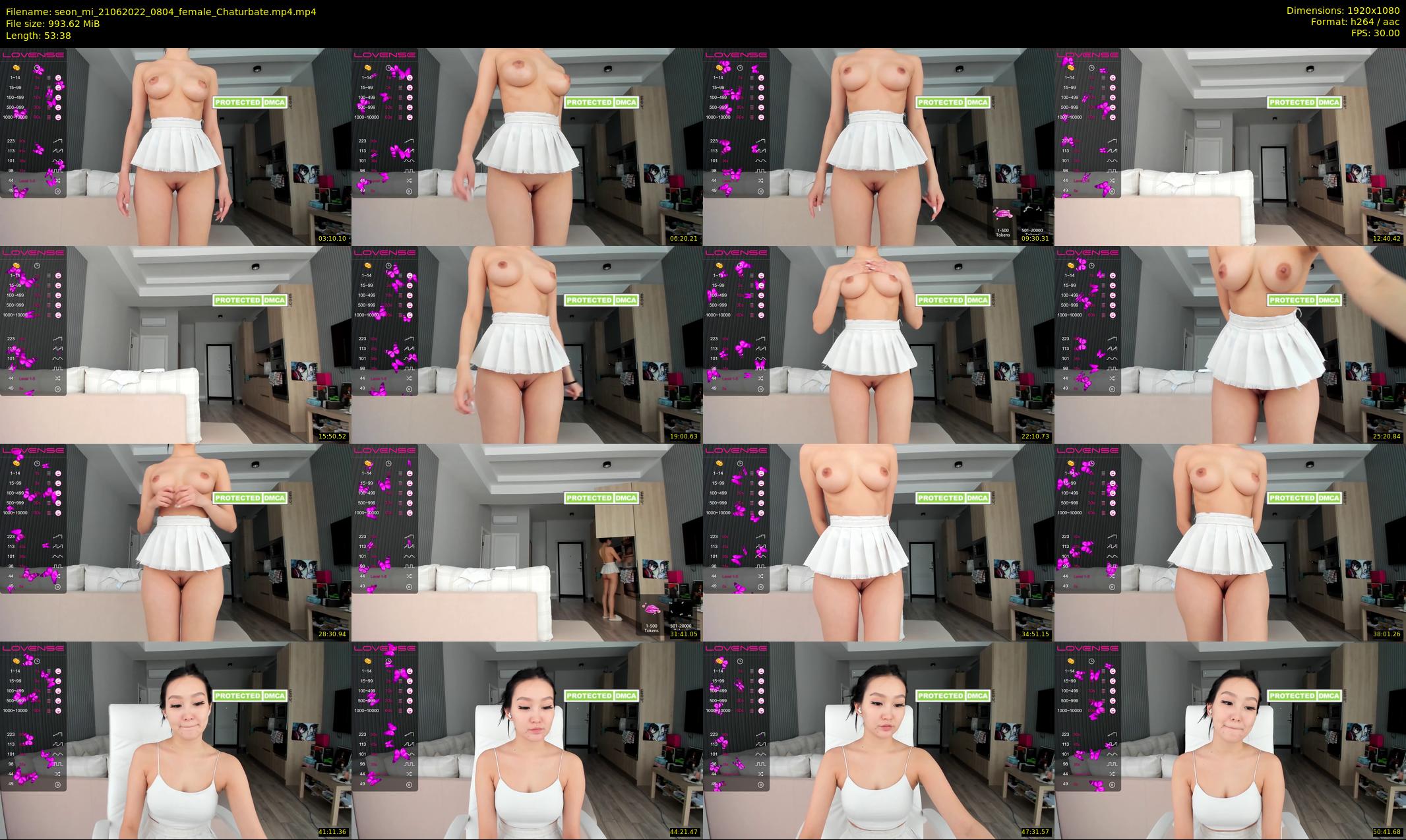 seon_mi — 54 minute Chaturbate female cam show recording, 1080p, Jun 21, 2022