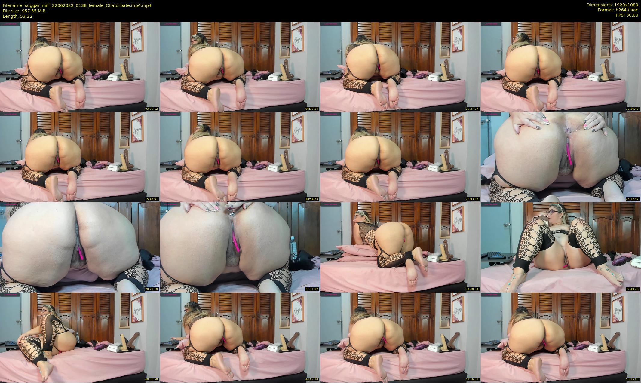 suggar_milf — 54 minute Chaturbate female cam show recording, 1080p, Jun 22, 2022