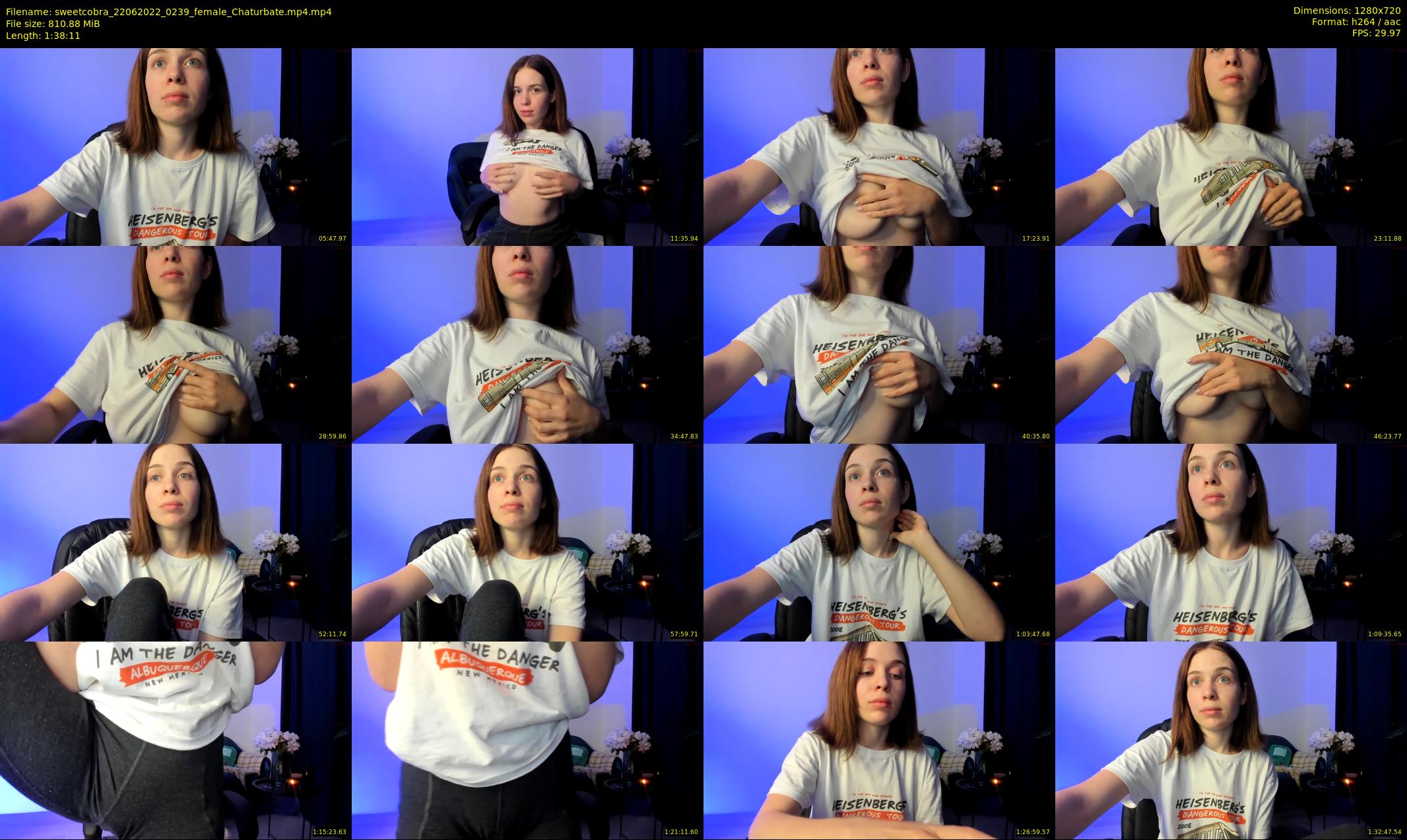sweetcobra — 99 minute Chaturbate female cam show recording, 720p, Jun 22, 2022