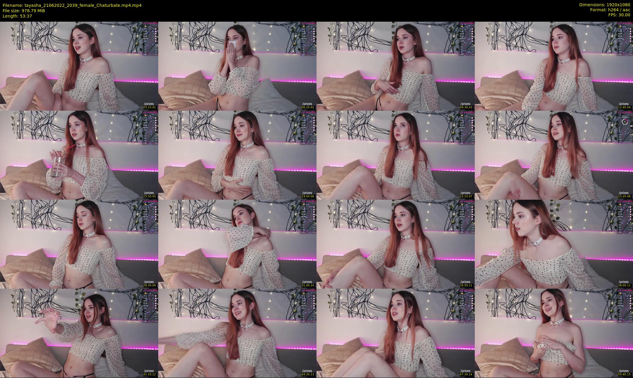 tayasha — 54 minute Chaturbate female cam show recording, 1080p, Jun 21, 2022
