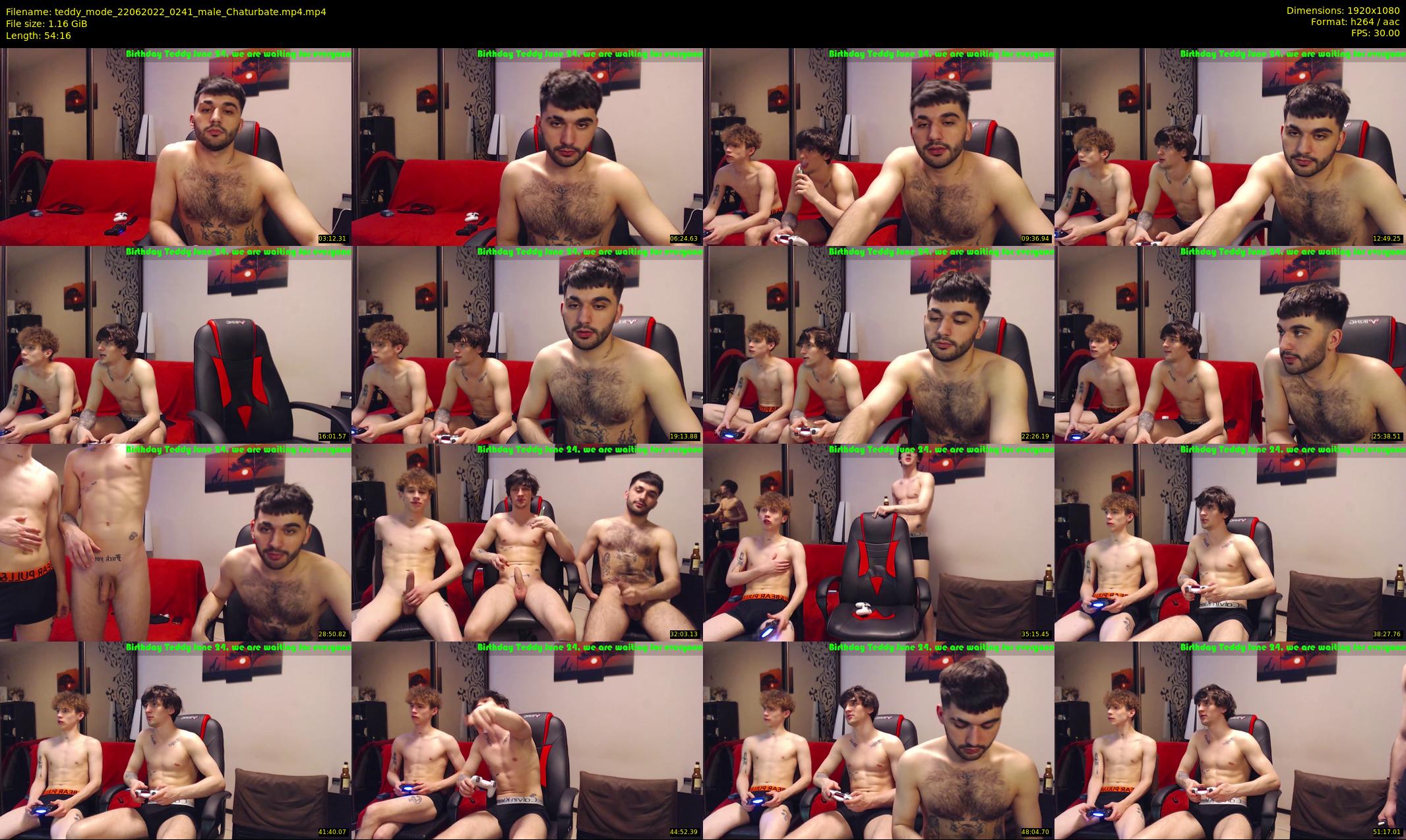 teddy_mode — 55 minute Chaturbate couple cam show recording, 1080p, Jun 22, 2022