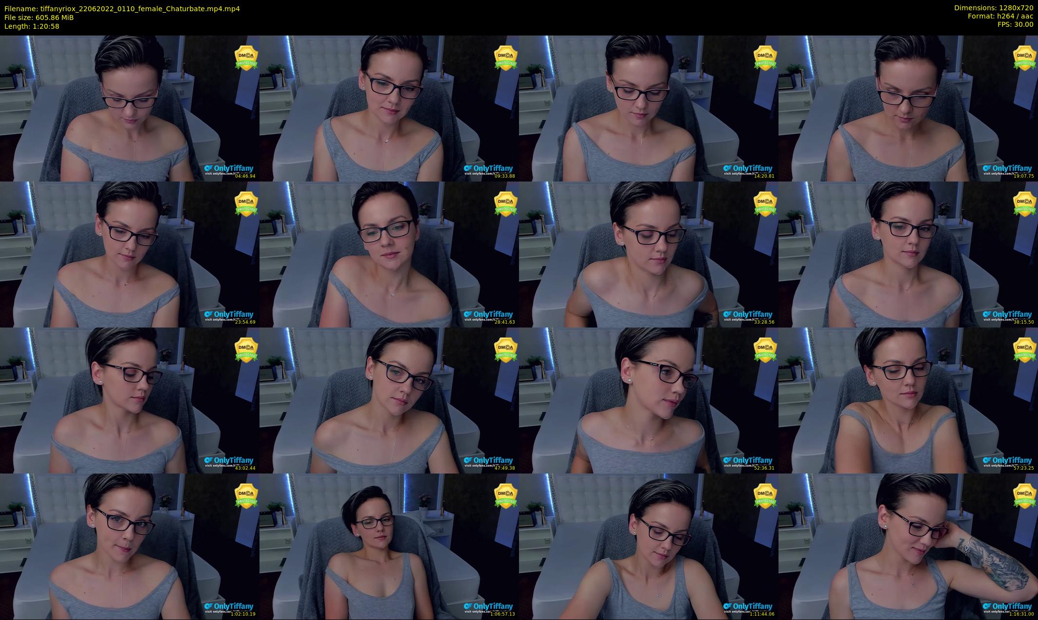 tiffanyriox — 81 minute Chaturbate female cam show recording, 720p, Jun 22, 2022