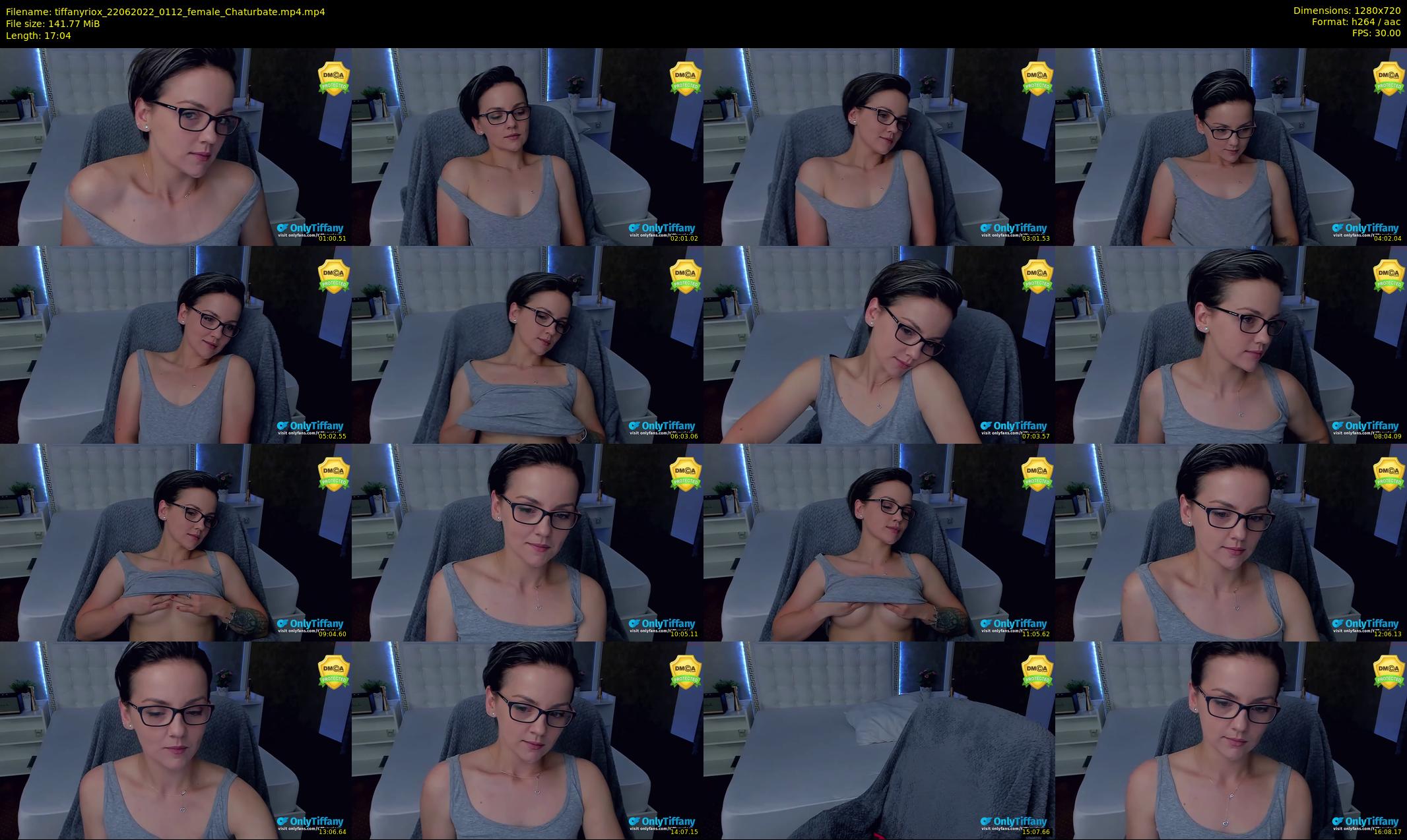 tiffanyriox — 18 minute Chaturbate female cam show recording, 720p, Jun 22, 2022