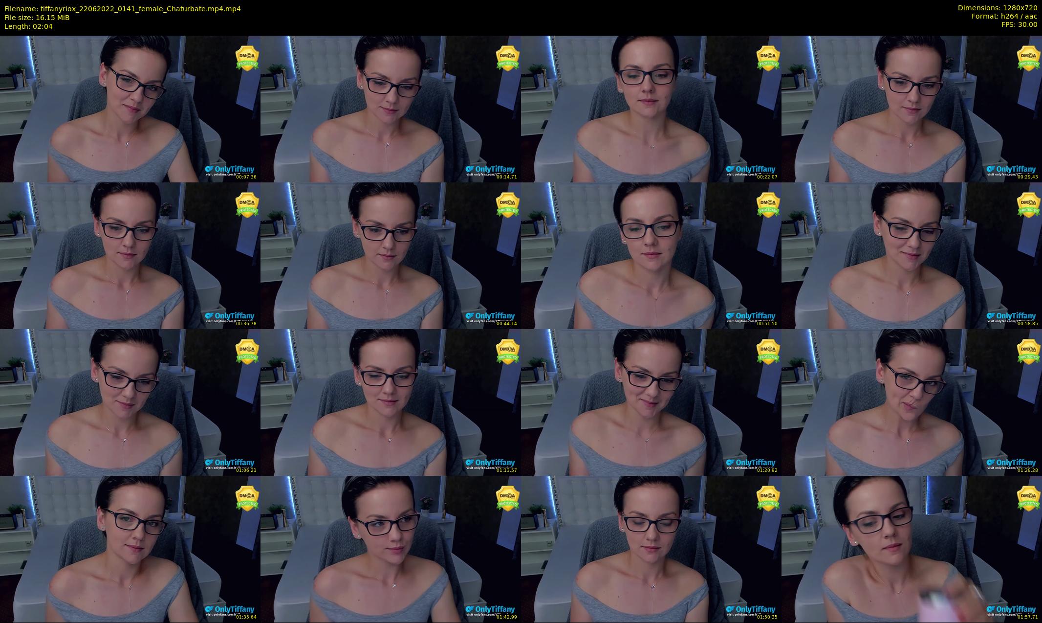 tiffanyriox — 3 minute Chaturbate female cam show recording, 720p, Jun 22, 2022