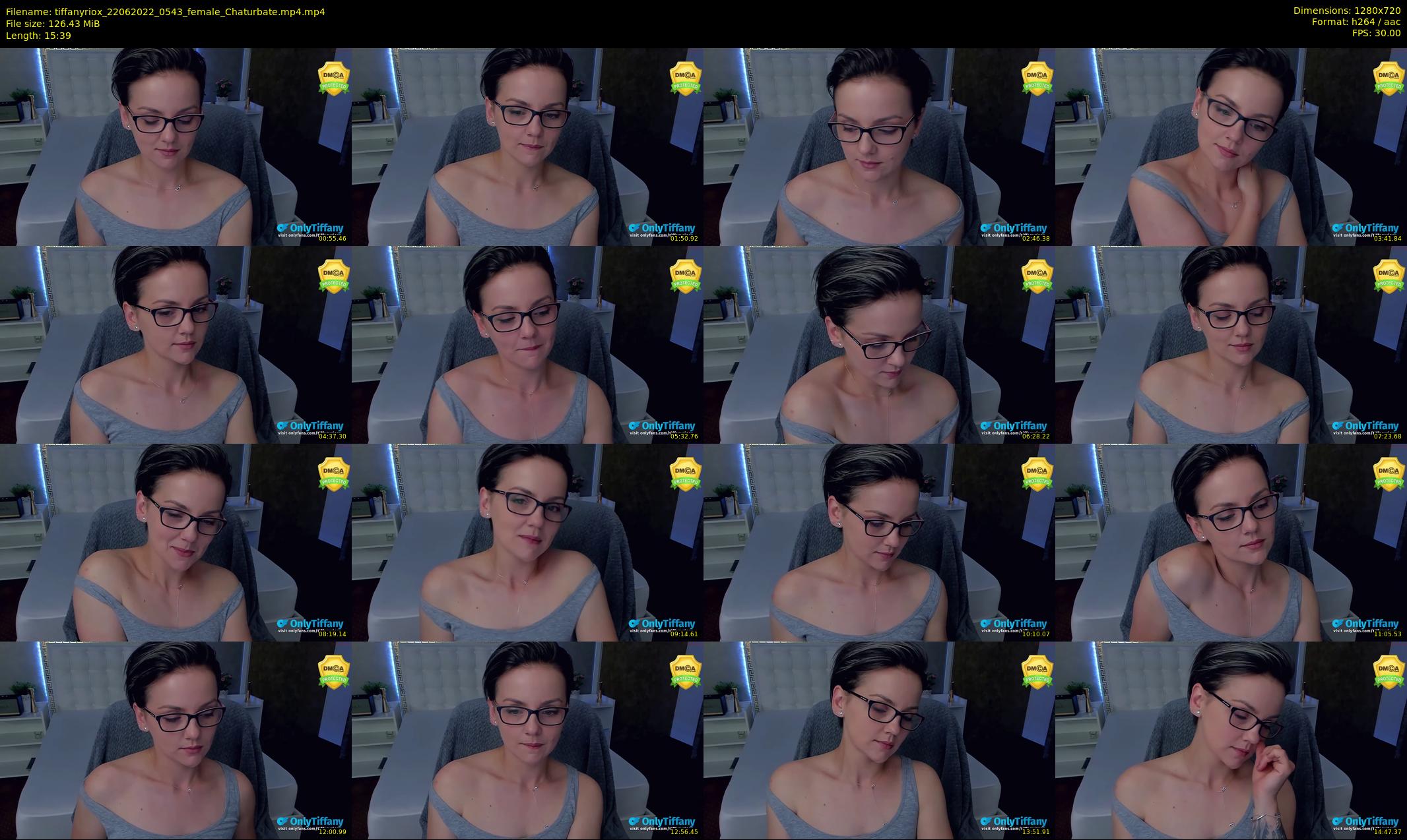 tiffanyriox — 16 minute Chaturbate female cam show recording, 720p, Jun 22, 2022