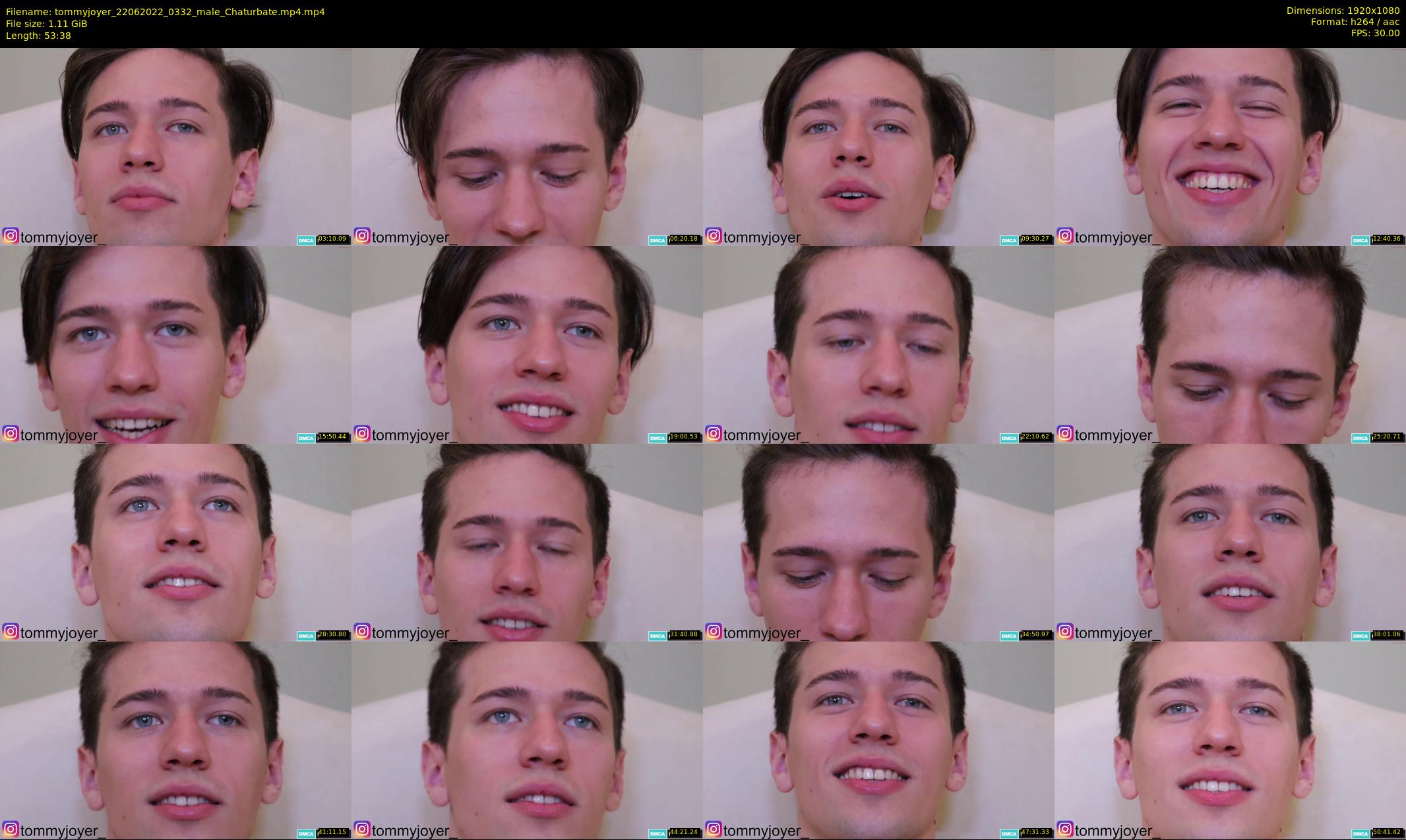 tommyjoyer — 54 minute Chaturbate male cam show recording, 1080p, Jun 22, 2022
