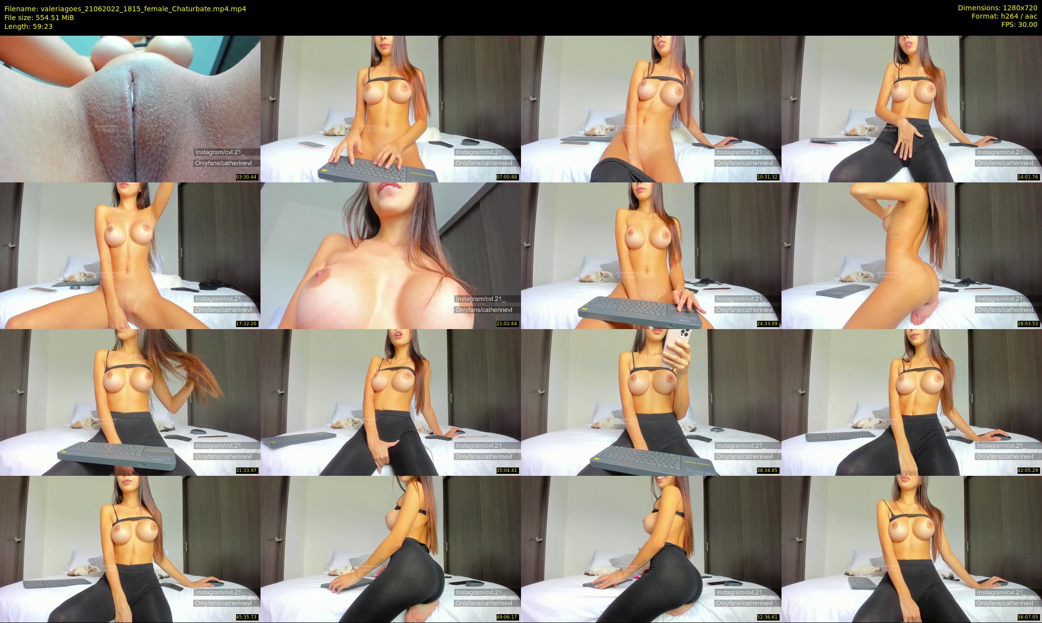 valeriagoes — 60 minute Chaturbate female cam show recording, 720p, Jun 21, 2022