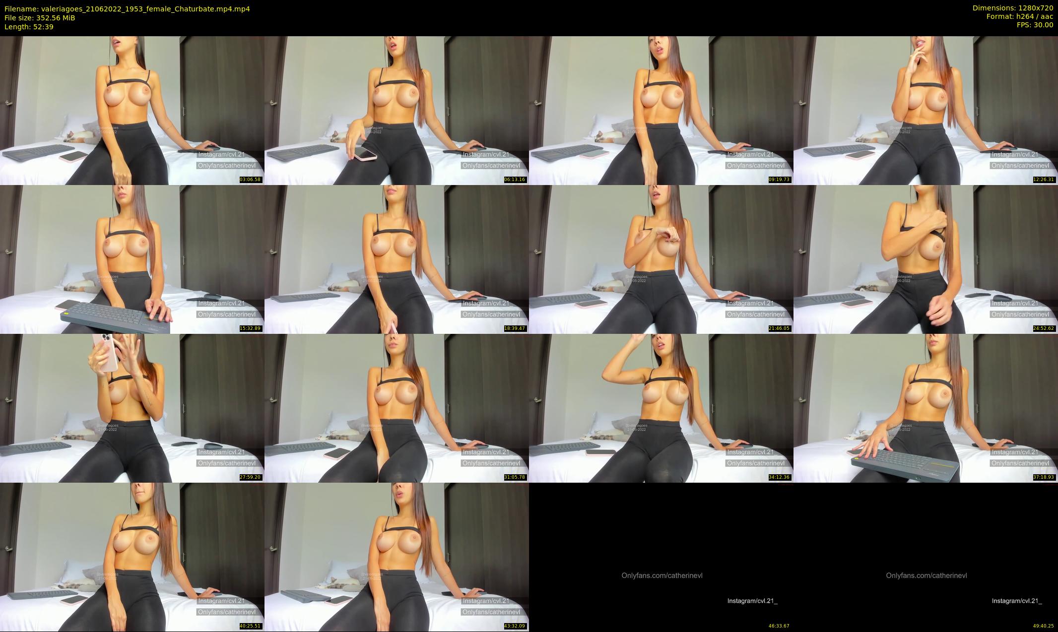 valeriagoes — 53 minute Chaturbate female cam show recording, 720p, Jun 21, 2022