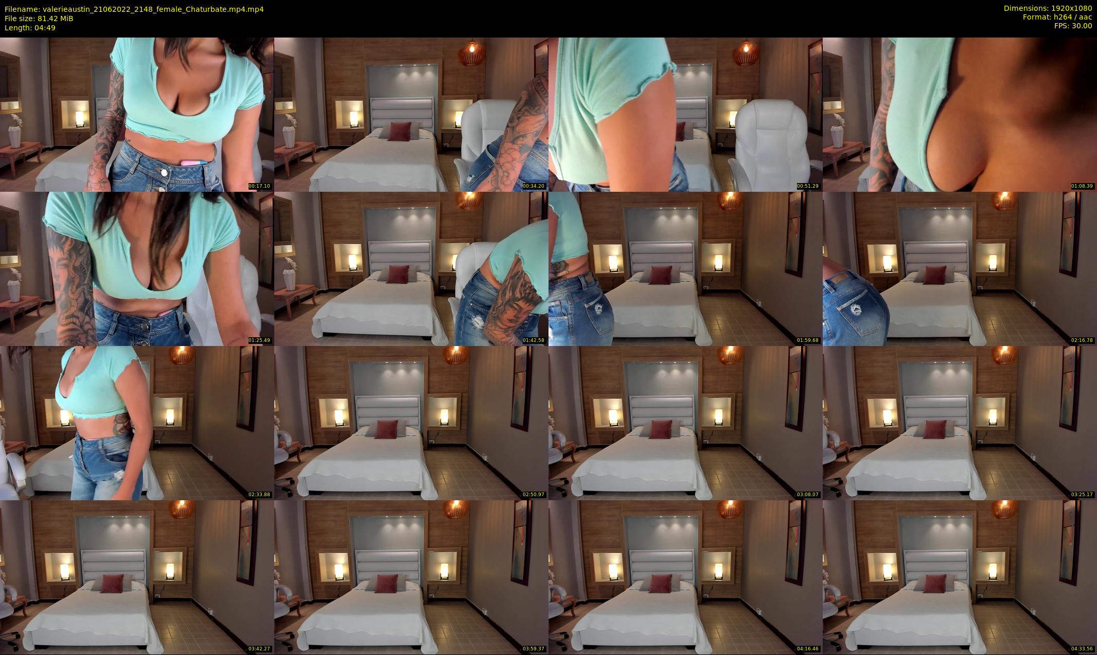 valerieaustin — 5 minute Chaturbate female cam show recording, 1080p, Jun 21, 2022