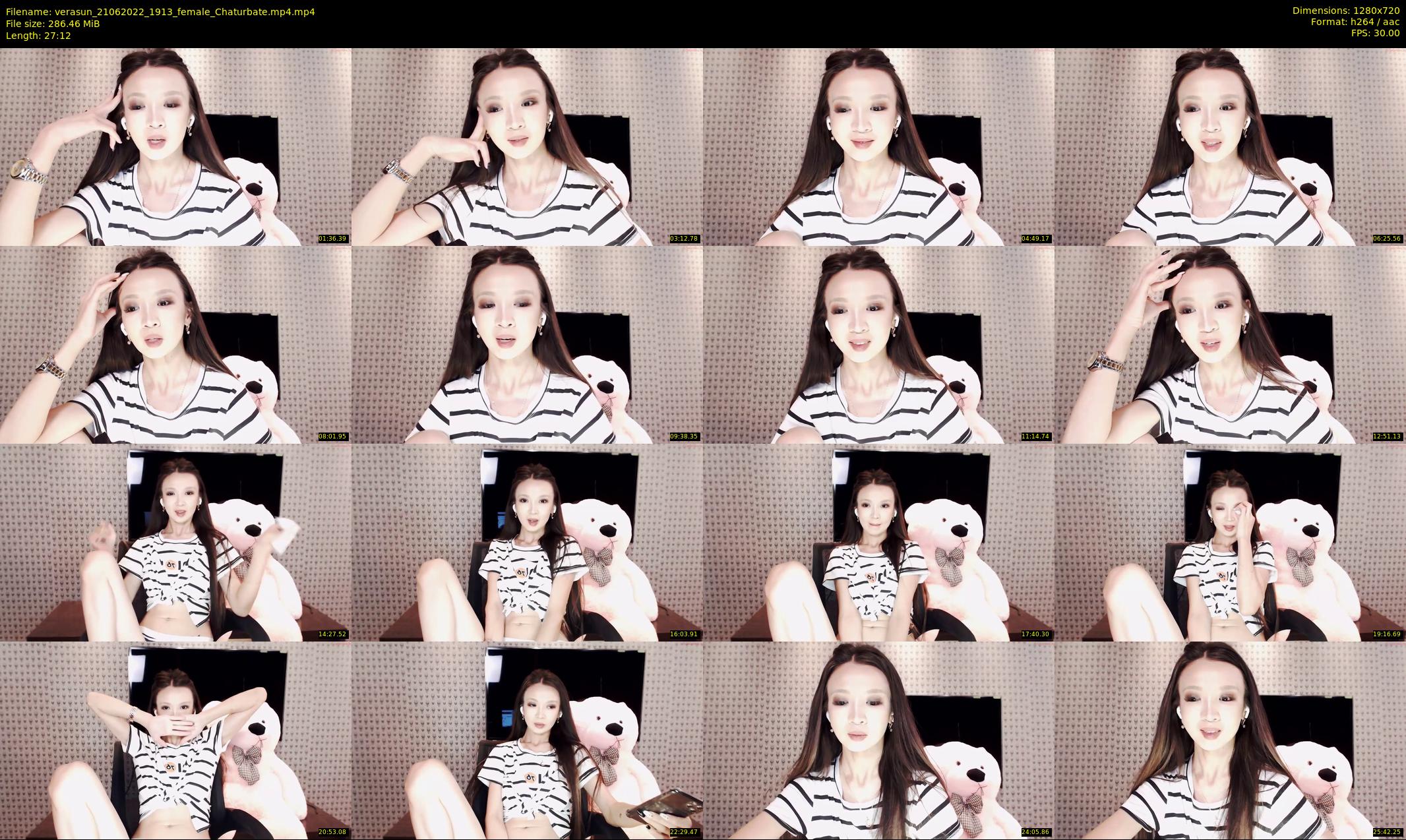 verasun — 28 minute Chaturbate female cam show recording, 720p, Jun 21, 2022