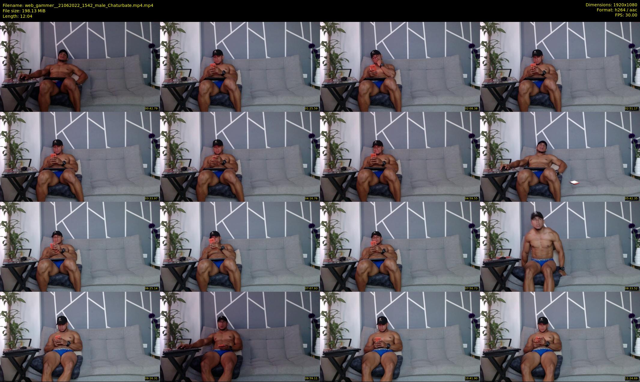 web_gammer_ — 13 minute Chaturbate male cam show recording, 1080p, Jun 21, 2022