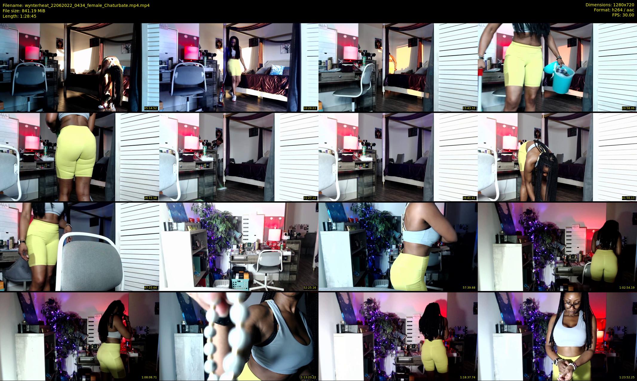 wynterheat — 89 minute Chaturbate female cam show recording, 720p, Jun 22, 2022
