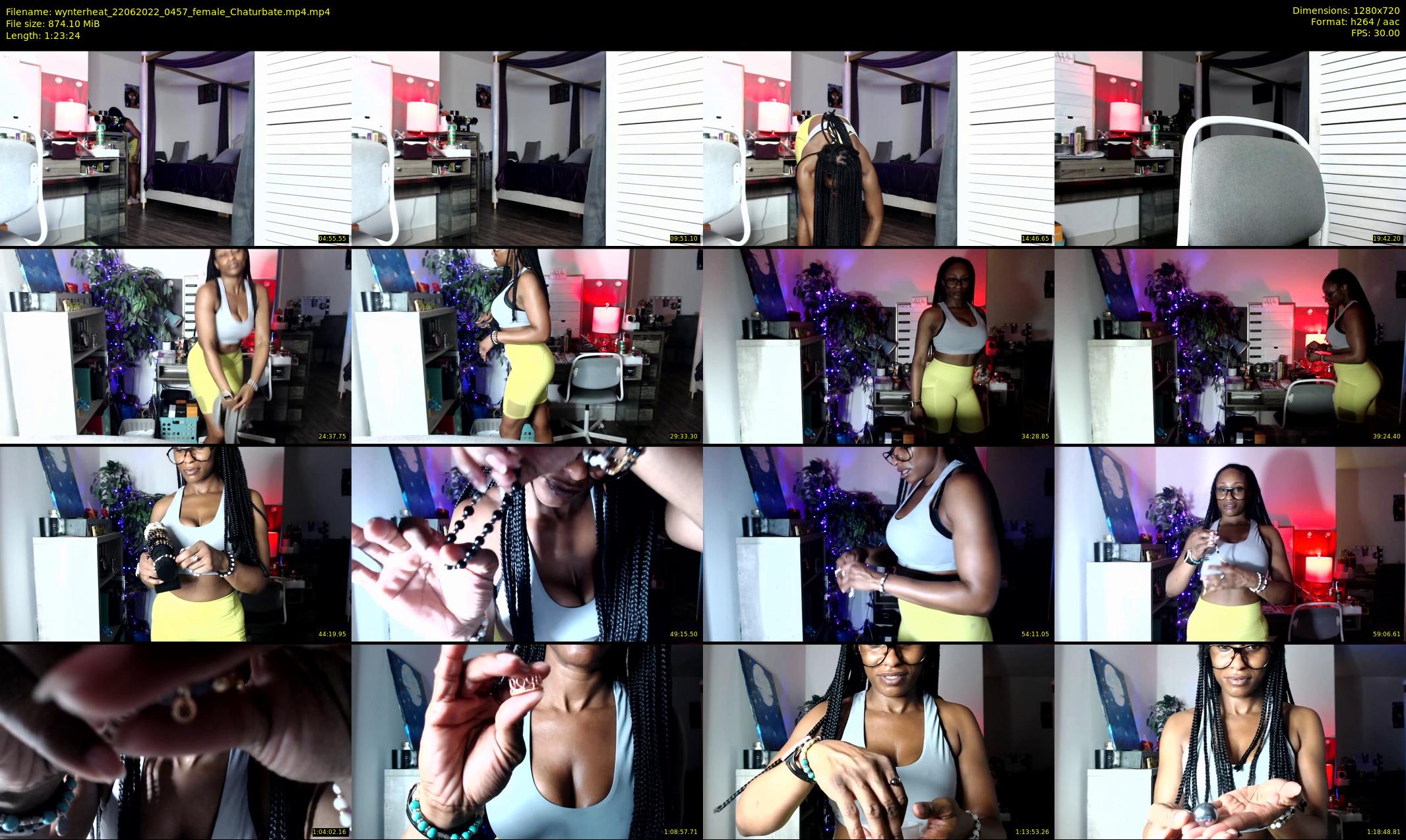 wynterheat — 84 minute Chaturbate female cam show recording, 720p, Jun 22, 2022