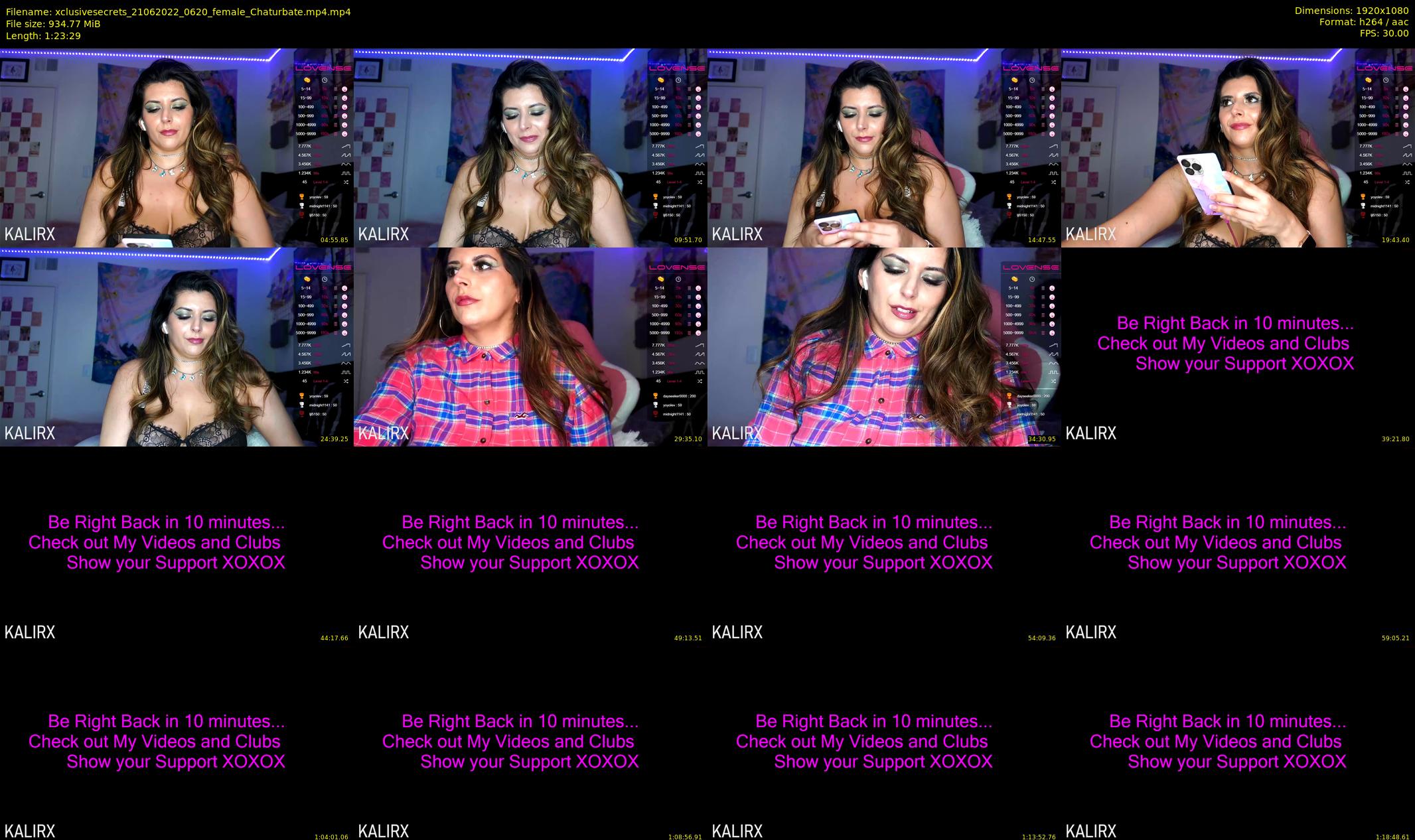 xclusivesecrets — 84 minute Chaturbate female cam show recording, 1080p, Jun 21, 2022