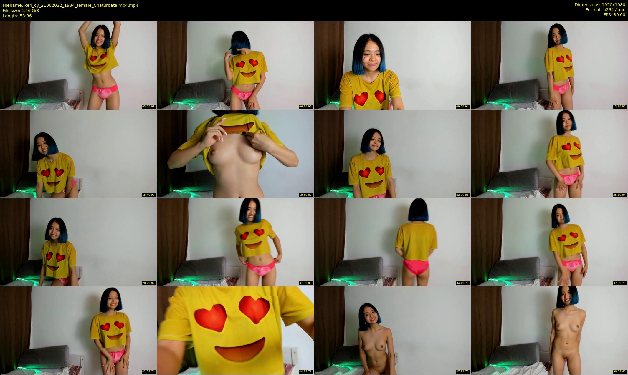 xen_cy — 54 minute Chaturbate female cam show recording, 1080p, Jun 21, 2022