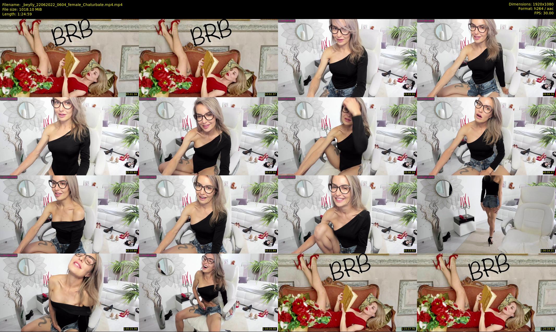_beylly — 85 minute Chaturbate female cam show recording, 1080p, Jun 22, 2022