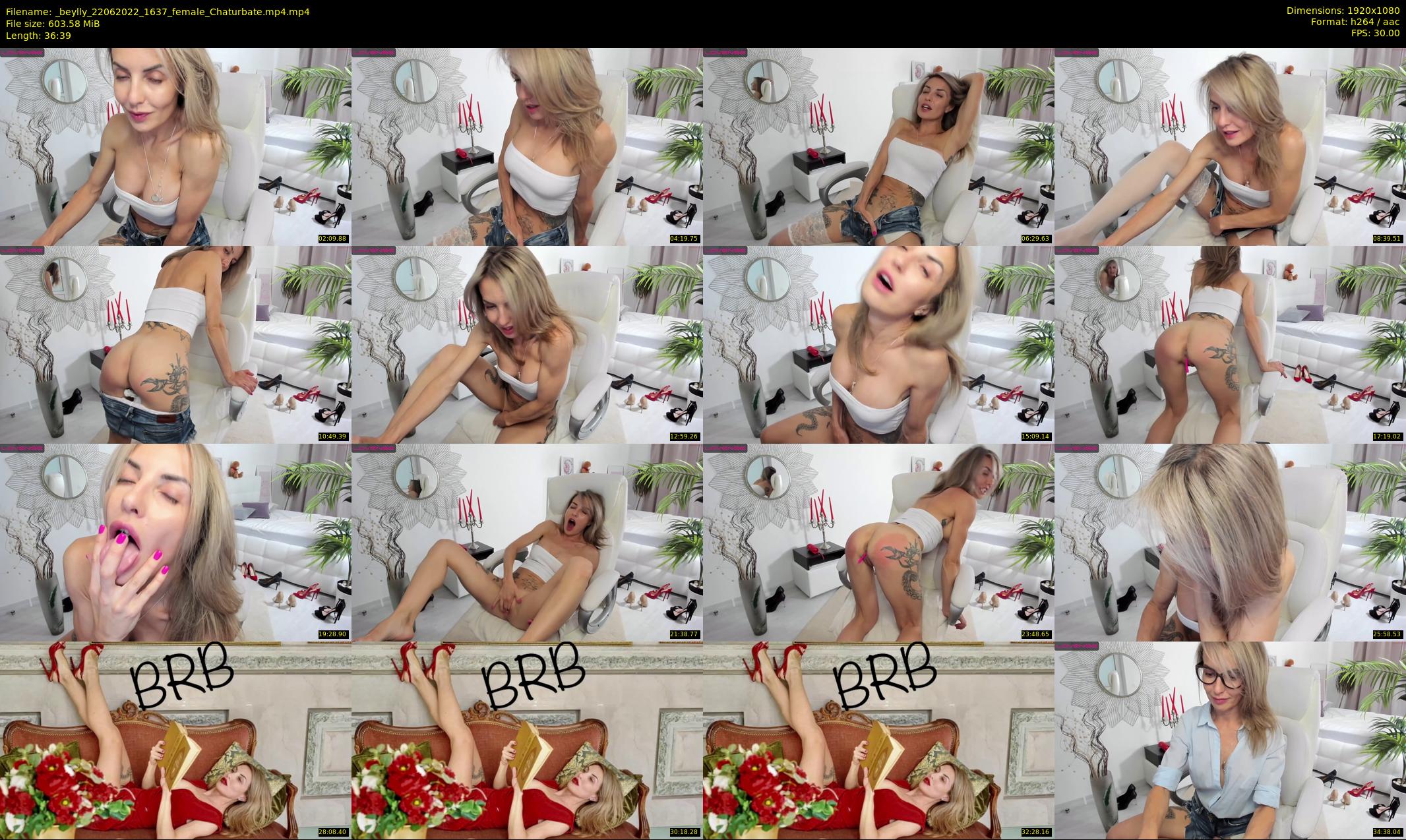 _beylly — 37 minute Chaturbate female cam show recording, 1080p, Jun 22, 2022