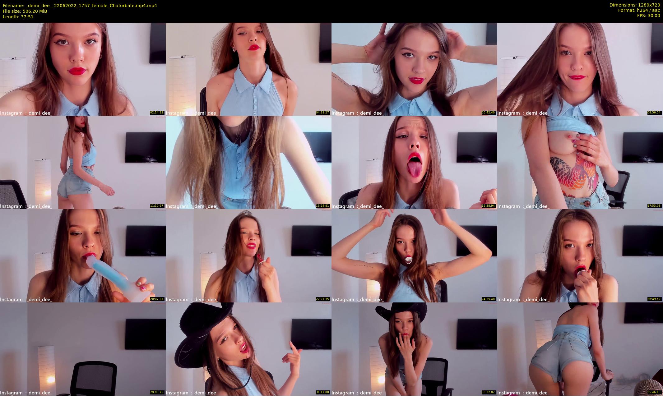 _demi_dee_ — 38 minute Chaturbate female cam show recording, 720p, Jun 22, 2022