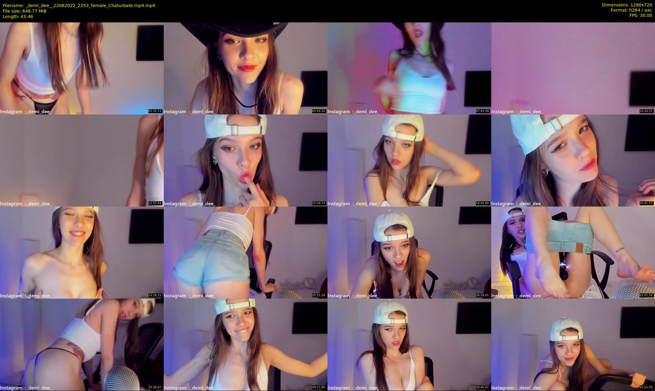 _demi_dee_ — 44 minute Chaturbate female cam show recording, 720p, Jun 22, 2022