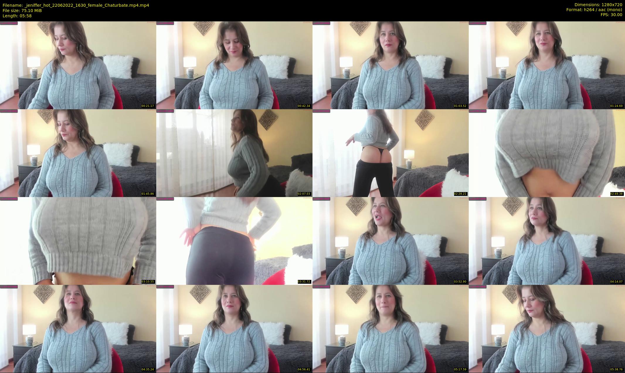 _jeniffer_hot — 6 minute Chaturbate female cam show recording, 720p, Jun 22, 2022