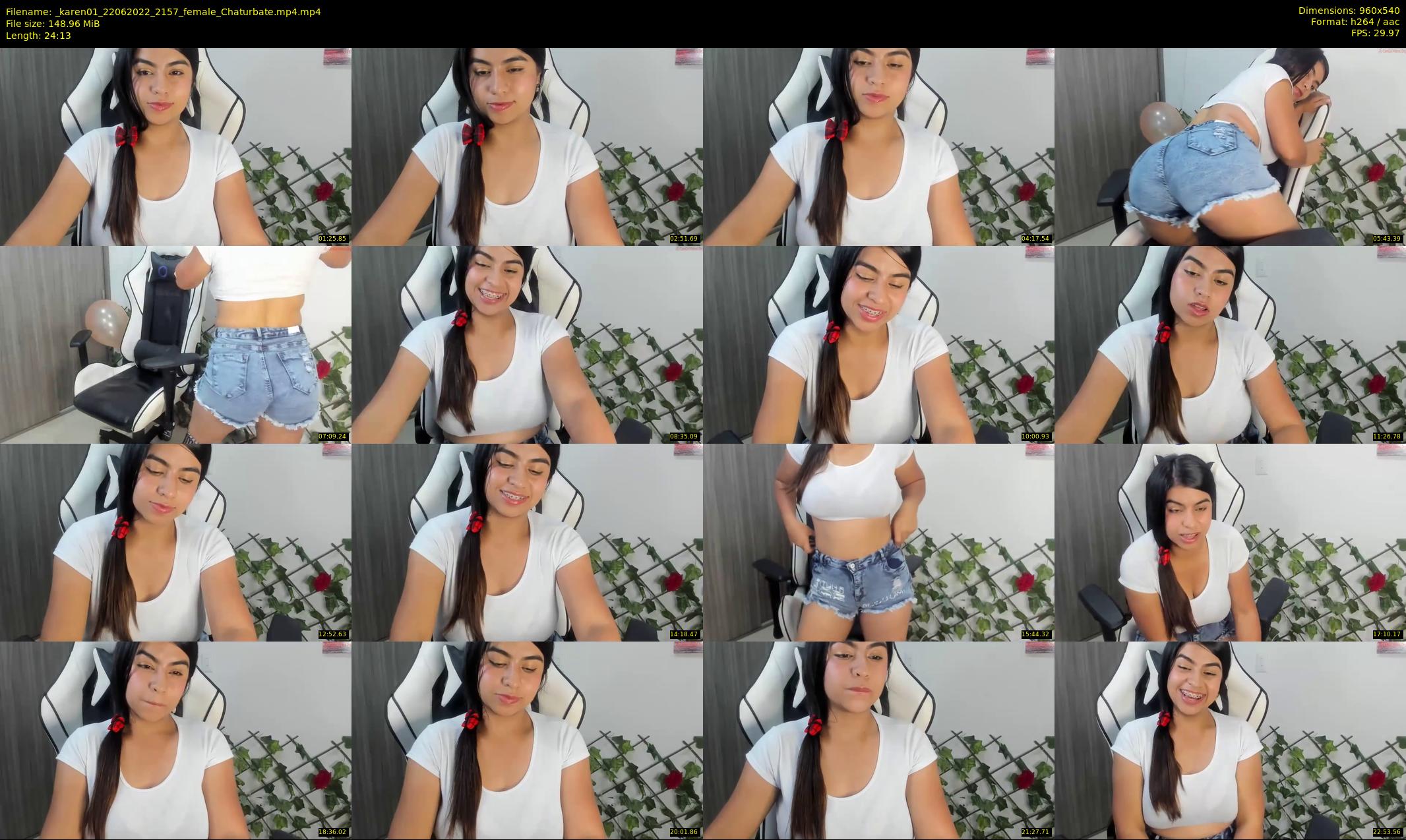 _karen01 — 25 minute Chaturbate female cam show recording, 480p, Jun 22, 2022