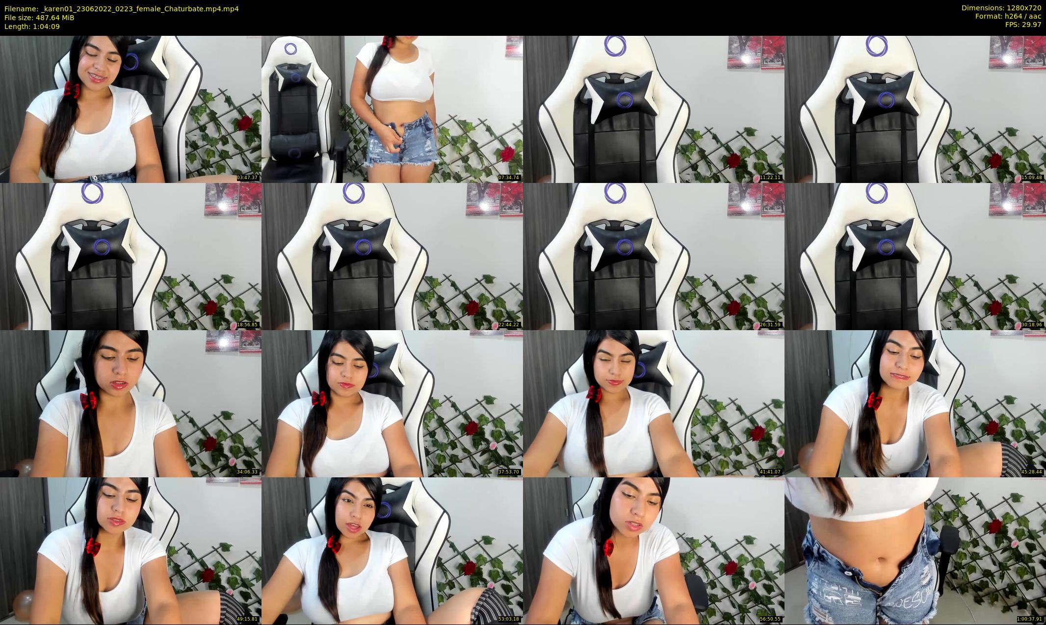 _karen01 — 65 minute Chaturbate female cam show recording, 720p, Jun 23, 2022