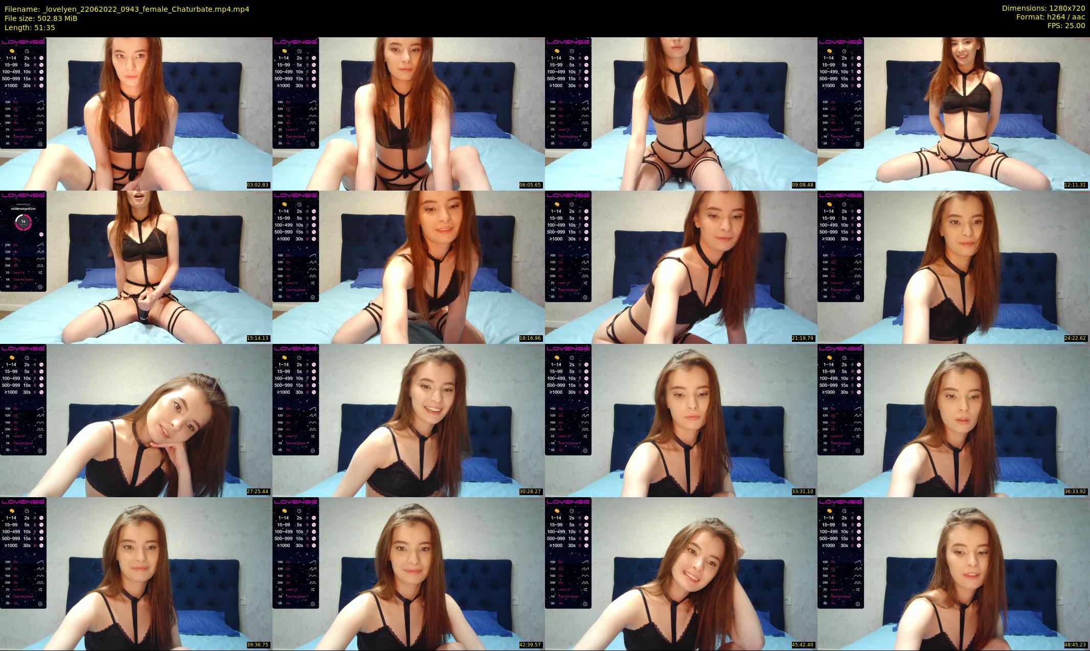 _lovelyen — 52 minute Chaturbate female cam show recording, 720p, Jun 22, 2022