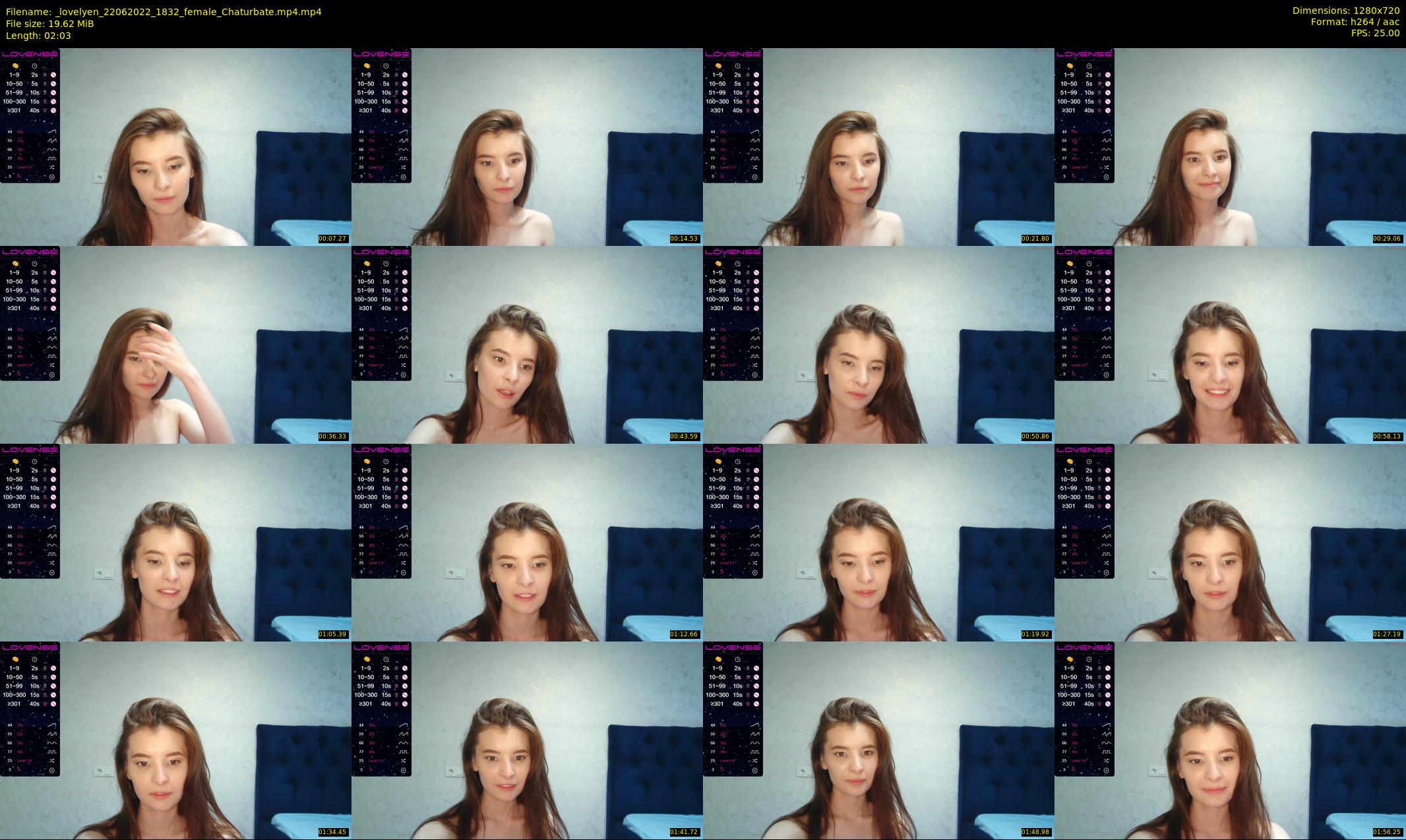 _lovelyen — 3 minute Chaturbate female cam show recording, 720p, Jun 22, 2022