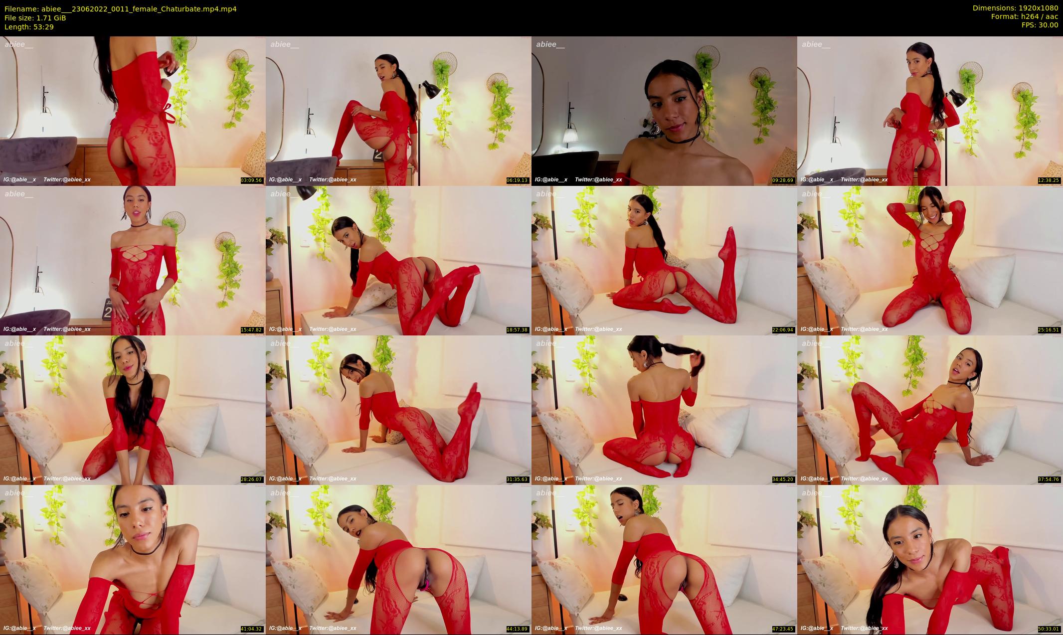 abiee__ — 54 minute Chaturbate female cam show recording, 1080p, Jun 23, 2022