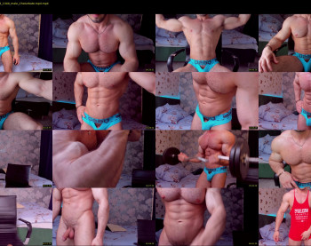 adam_muscle_ — 55 minute Chaturbate male cam show recording, 1080p, Jun 22, 2022