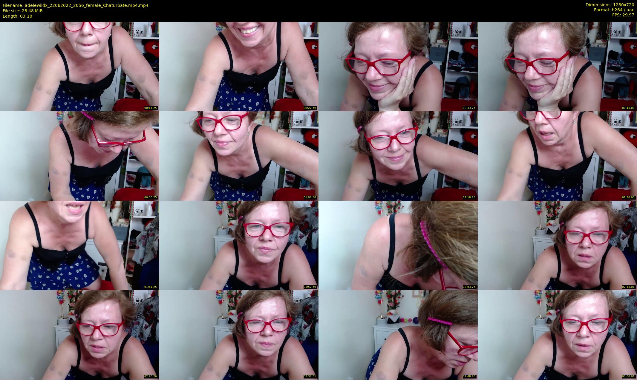 adelewildx — 4 minute Chaturbate female cam show recording, 720p, Jun 22, 2022