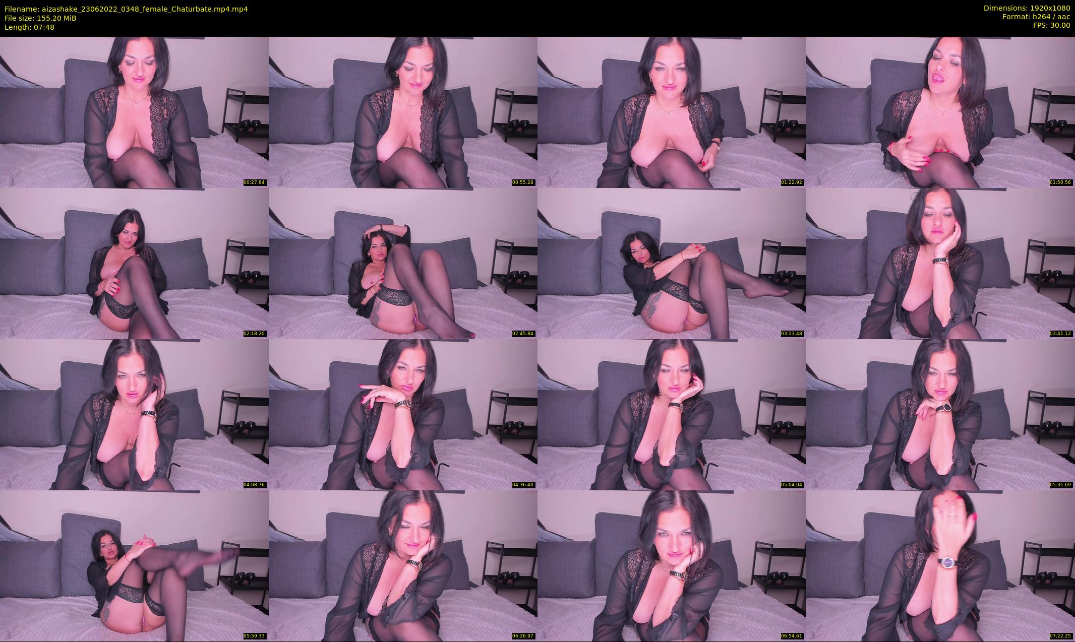 aizashake — 8 minute Chaturbate female cam show recording, 1080p, Jun 23, 2022