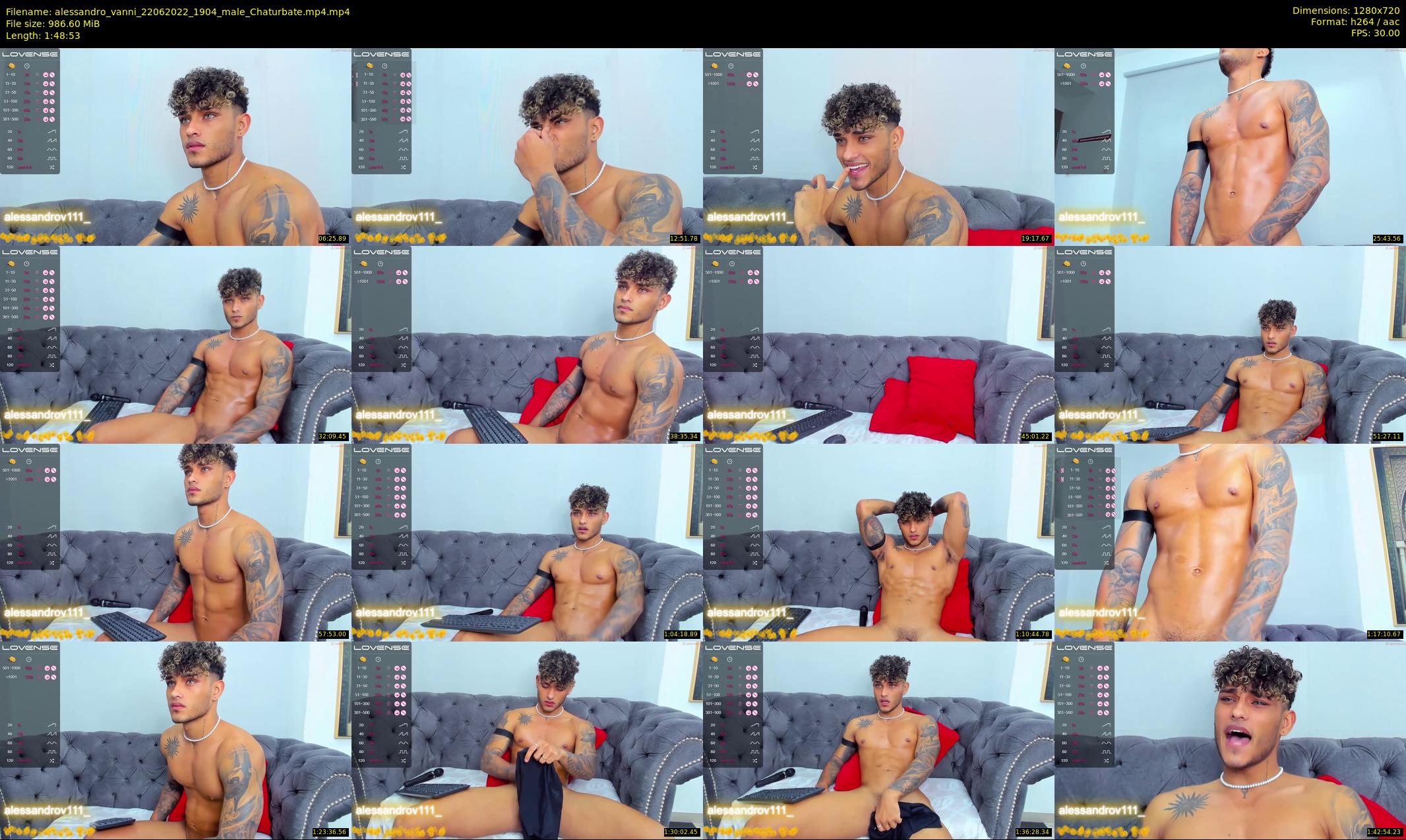 alessandro_vanni — 109 minute Chaturbate male cam show recording, 720p, Jun 22, 2022