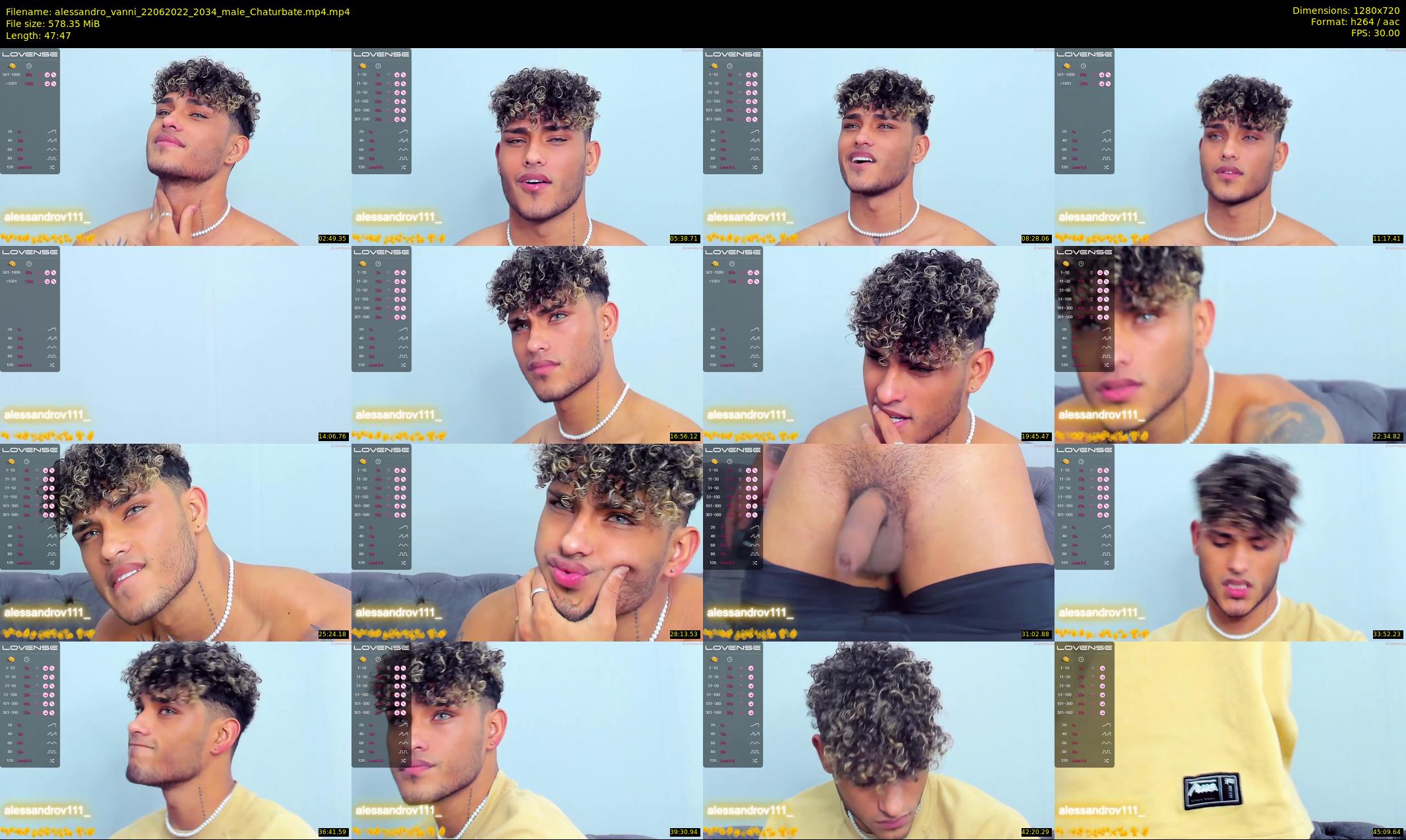 alessandro_vanni — 48 minute Chaturbate male cam show recording, 720p, Jun 22, 2022