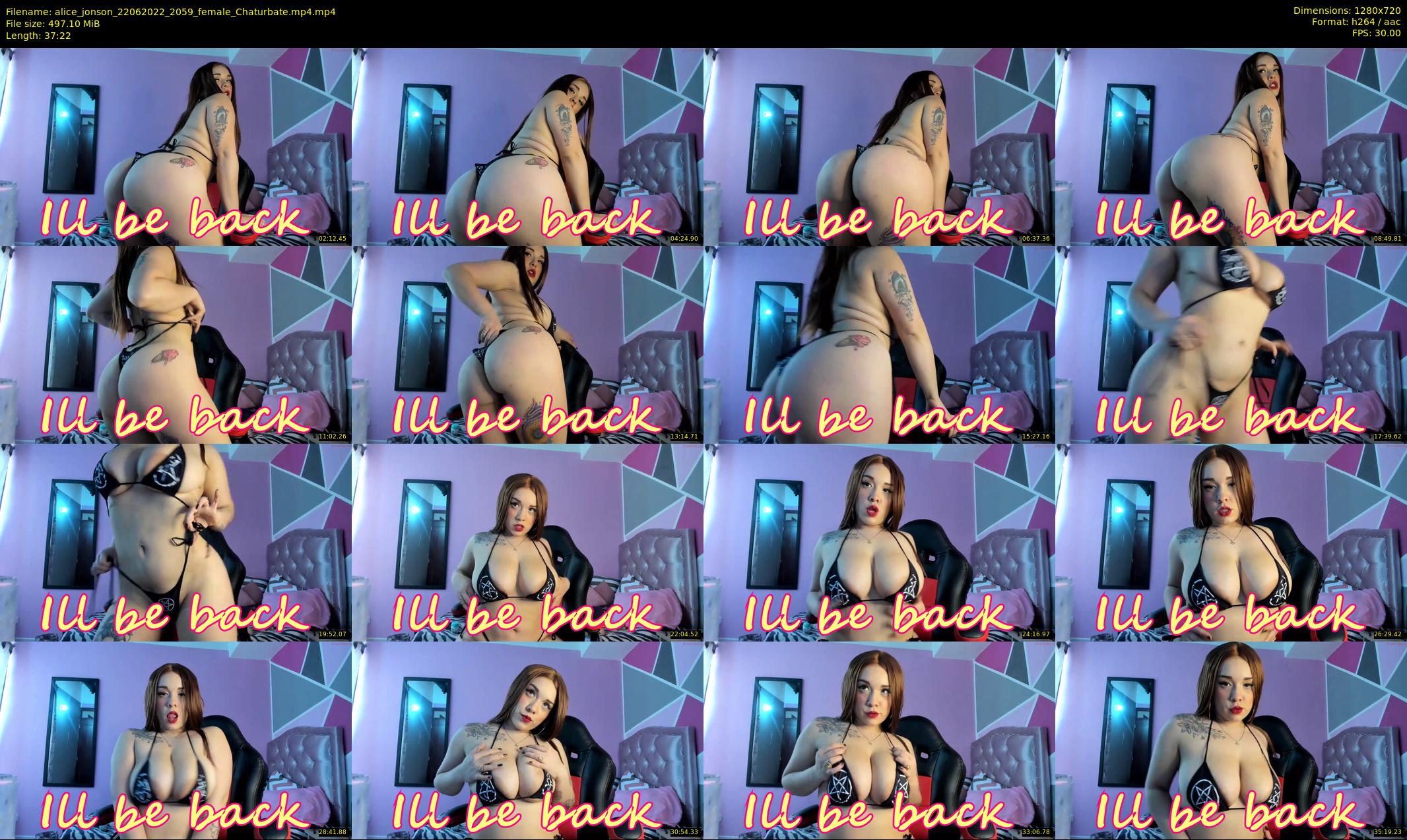 alice_jonson — 38 minute Chaturbate female cam show recording, 720p, Jun 22, 2022