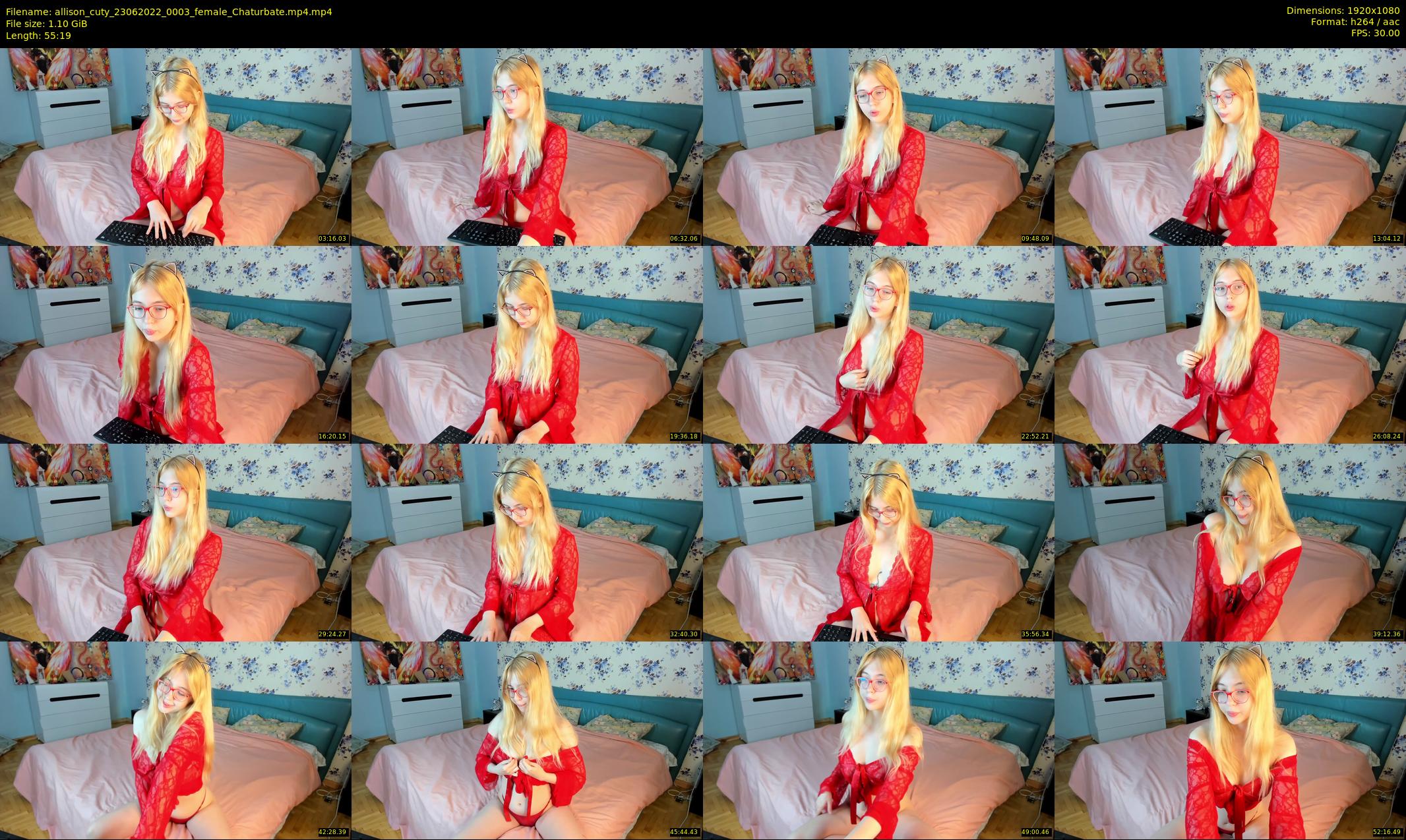 allison_cuty — 56 minute Chaturbate female cam show recording, 1080p, Jun 23, 2022