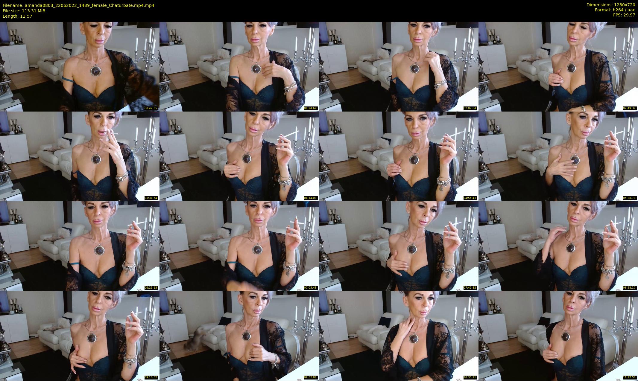 amanda0803 — 12 minute Chaturbate female cam show recording, 720p, Jun 22, 2022